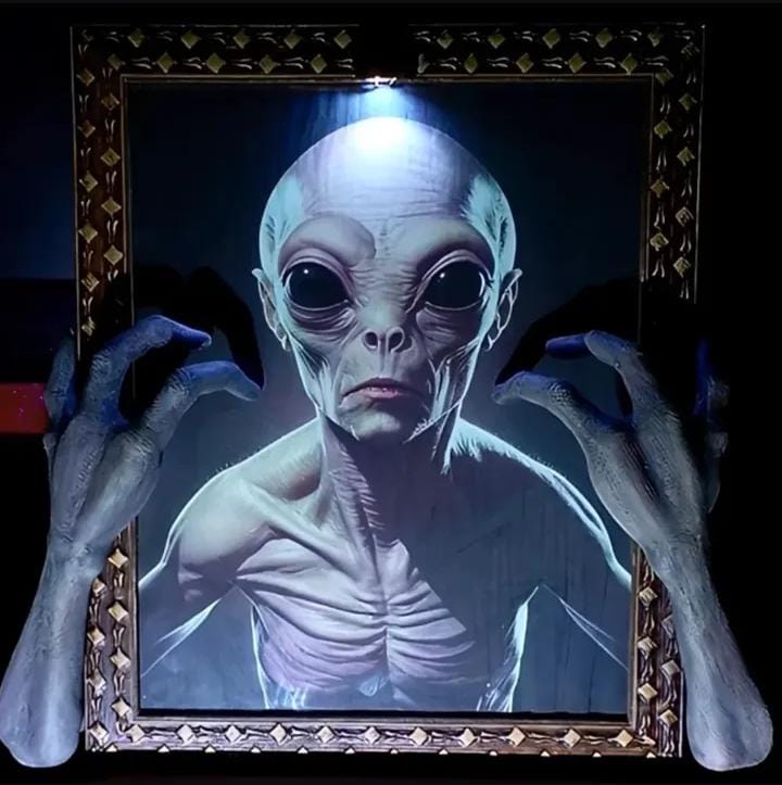 Quadro "A Quebra da Quarta Dimensão"