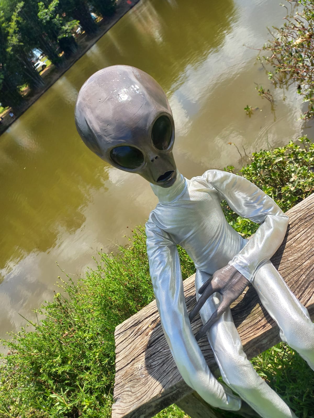 Estátua de Alienígena