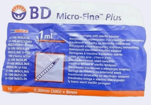 1ml BD Micro-Fine Plus Insulin Syringes