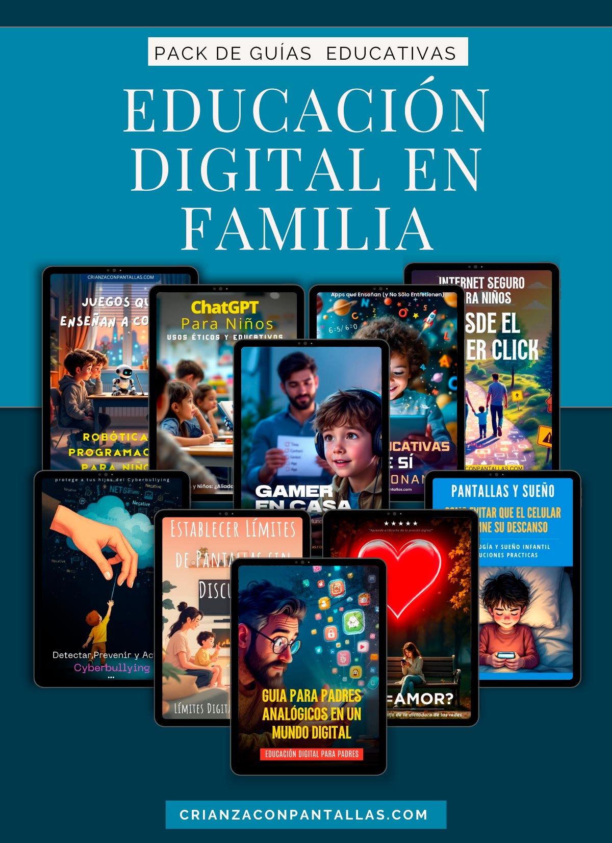 Pack Educativo /  Educación Digital en Familia