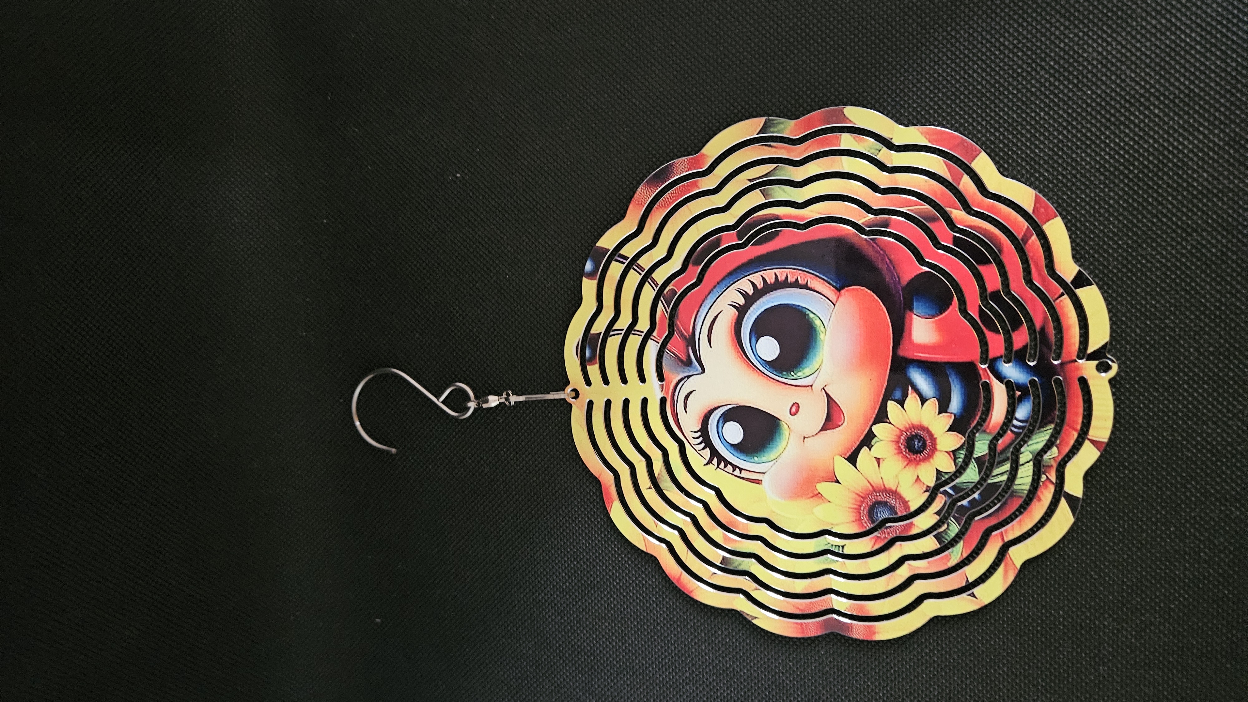 Ladybug Wind Spinner