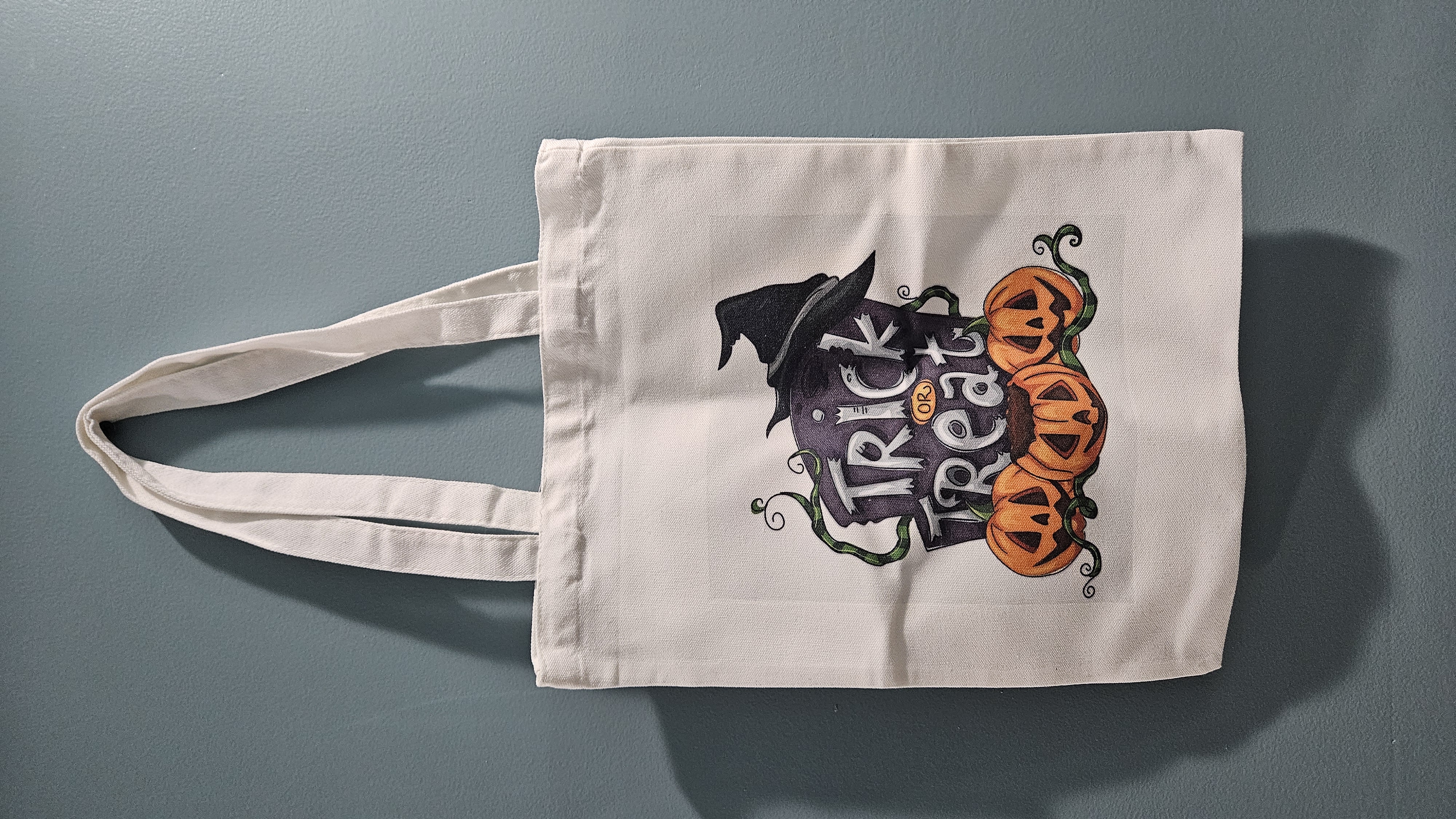 Halloween Trick or Treat Tote Bag
