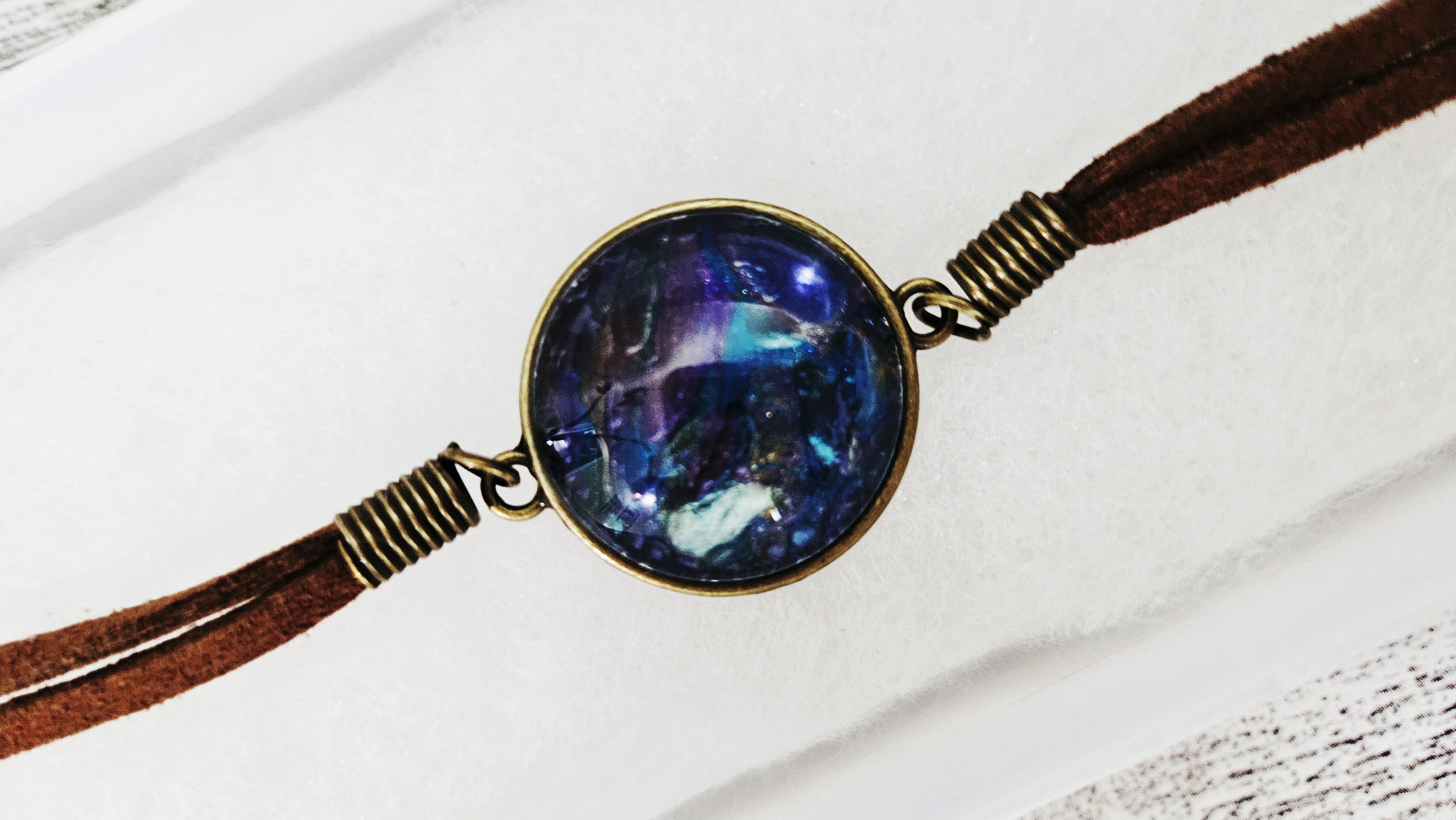 Handmade cosmic bracelet