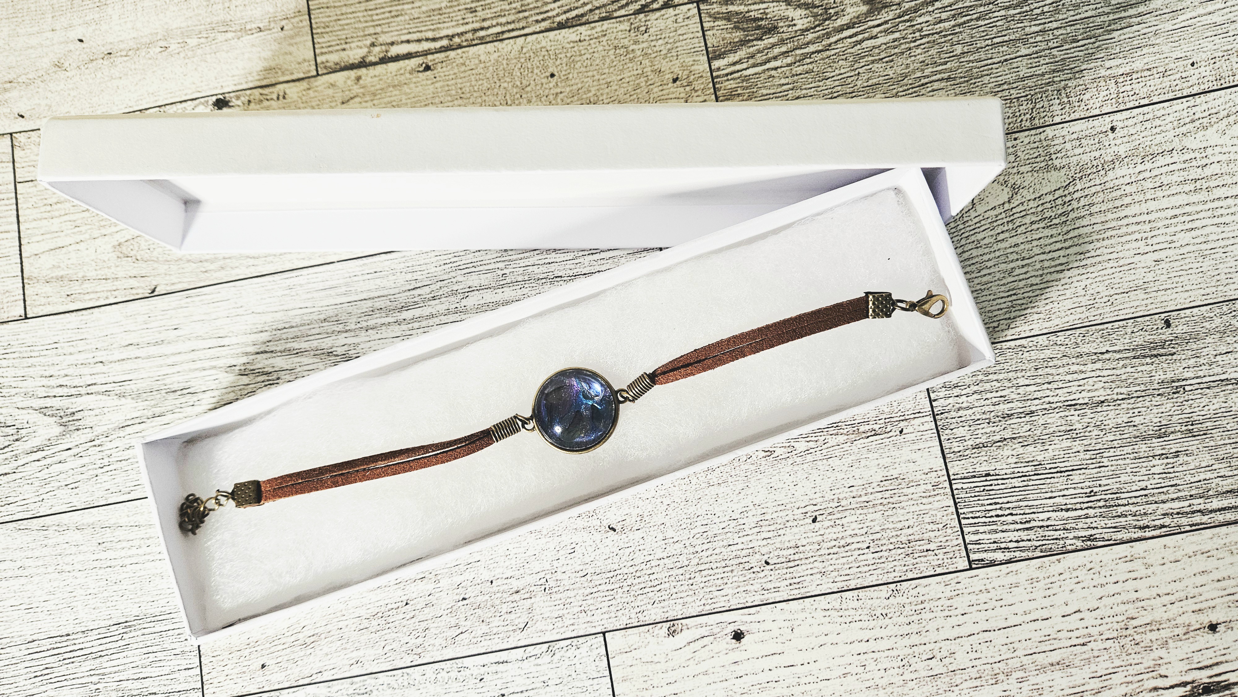 Handmade cosmic bracelet