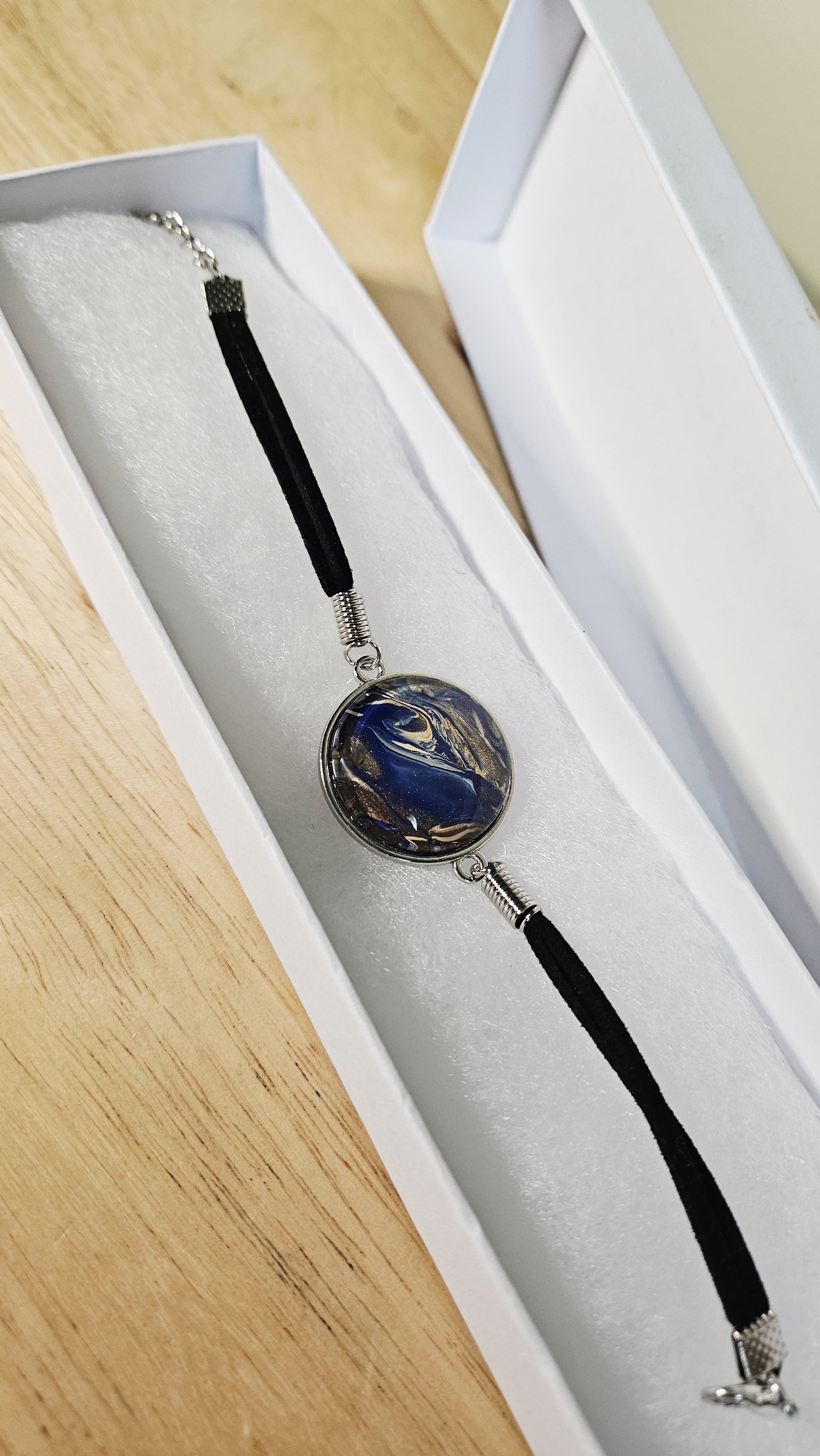 Elegant Blue Stone Bracelet
