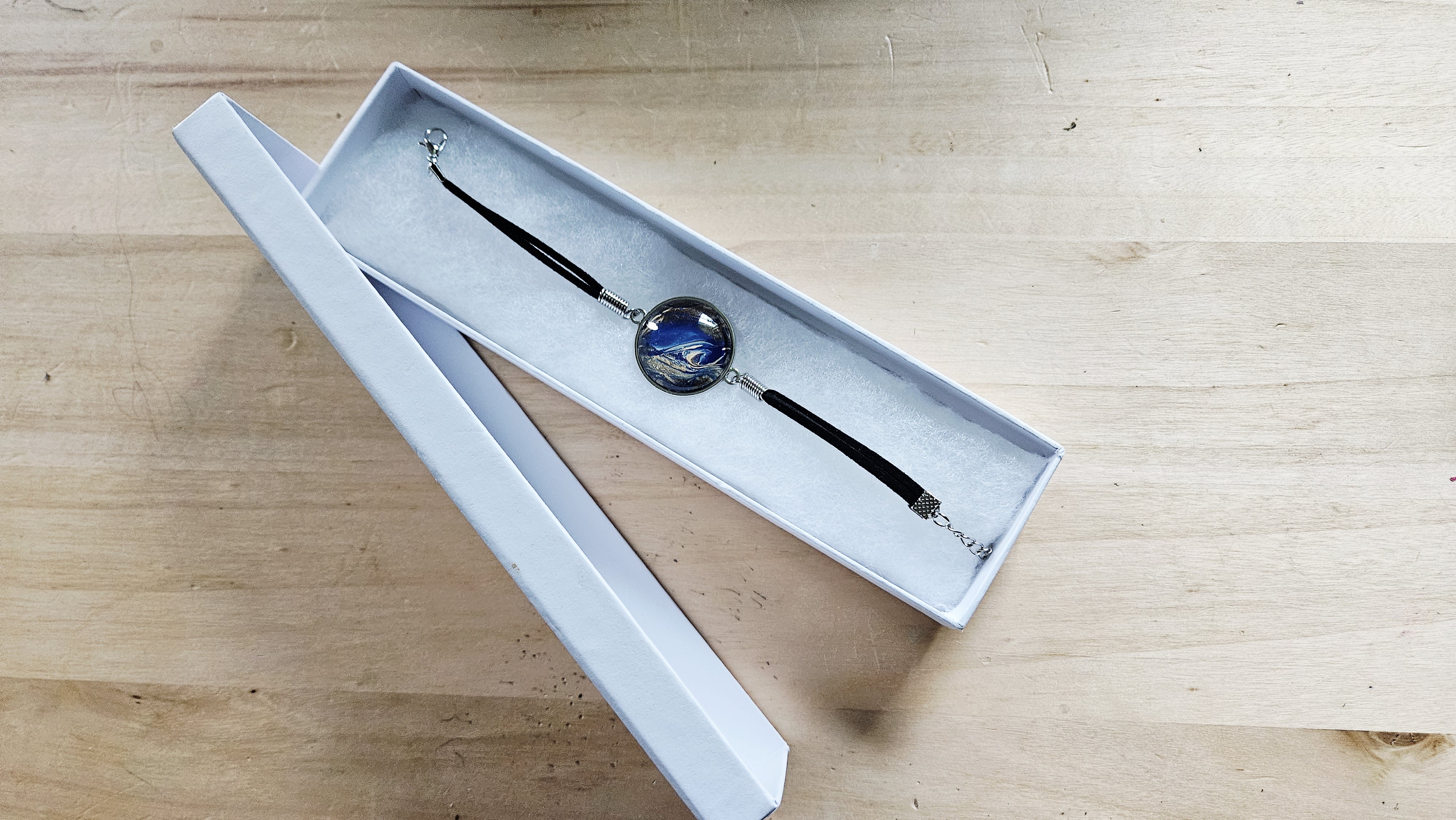 Elegant Blue Stone Bracelet