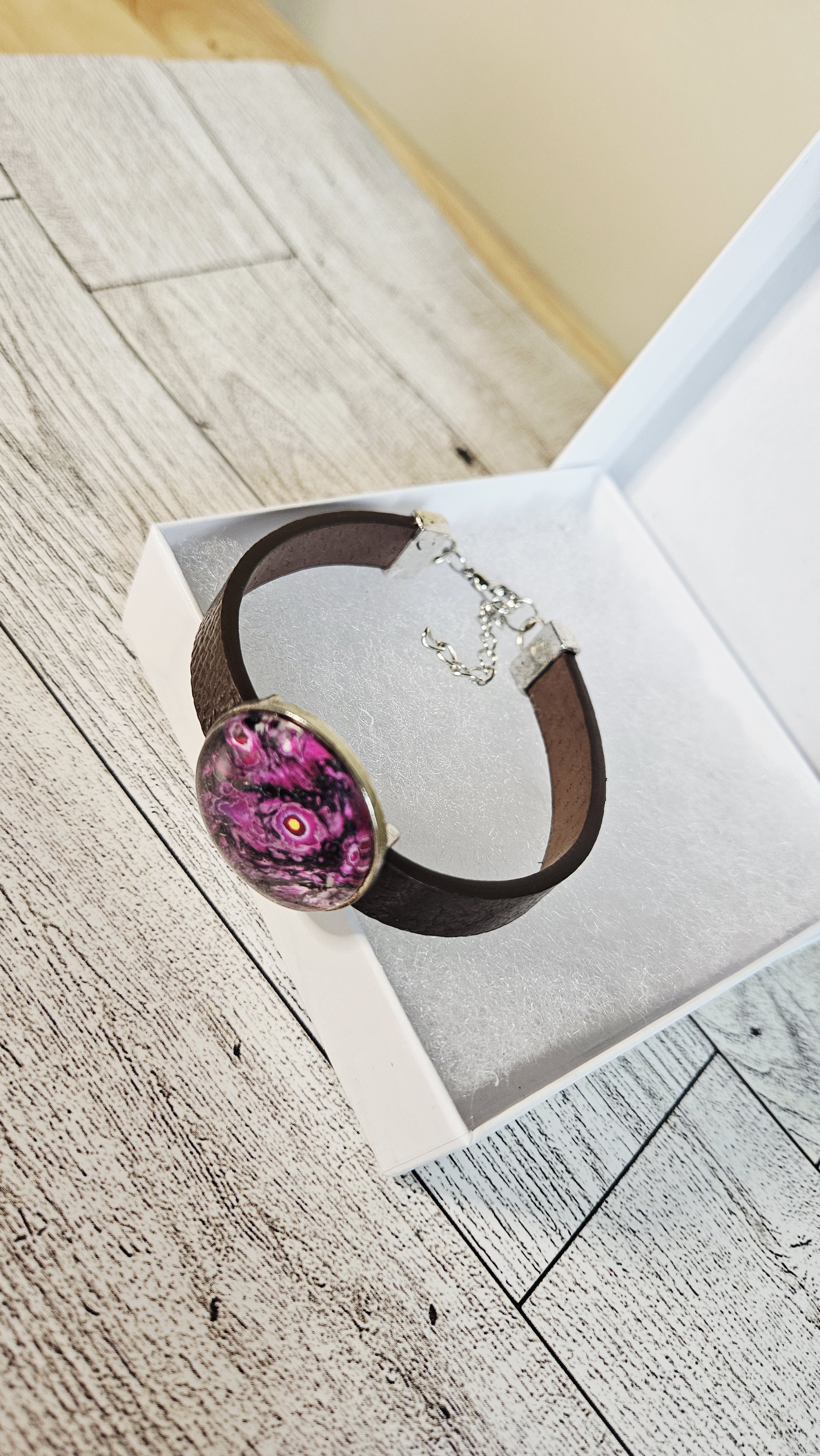 Fashionable Leather Bracelet