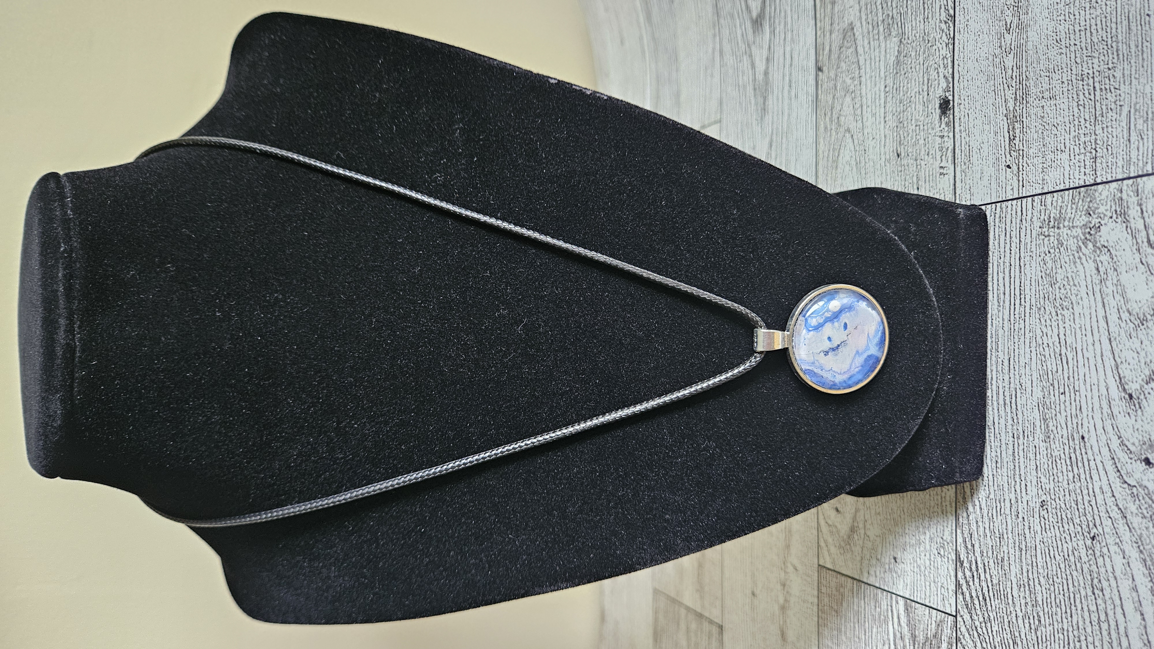 Blue Pendant Necklace