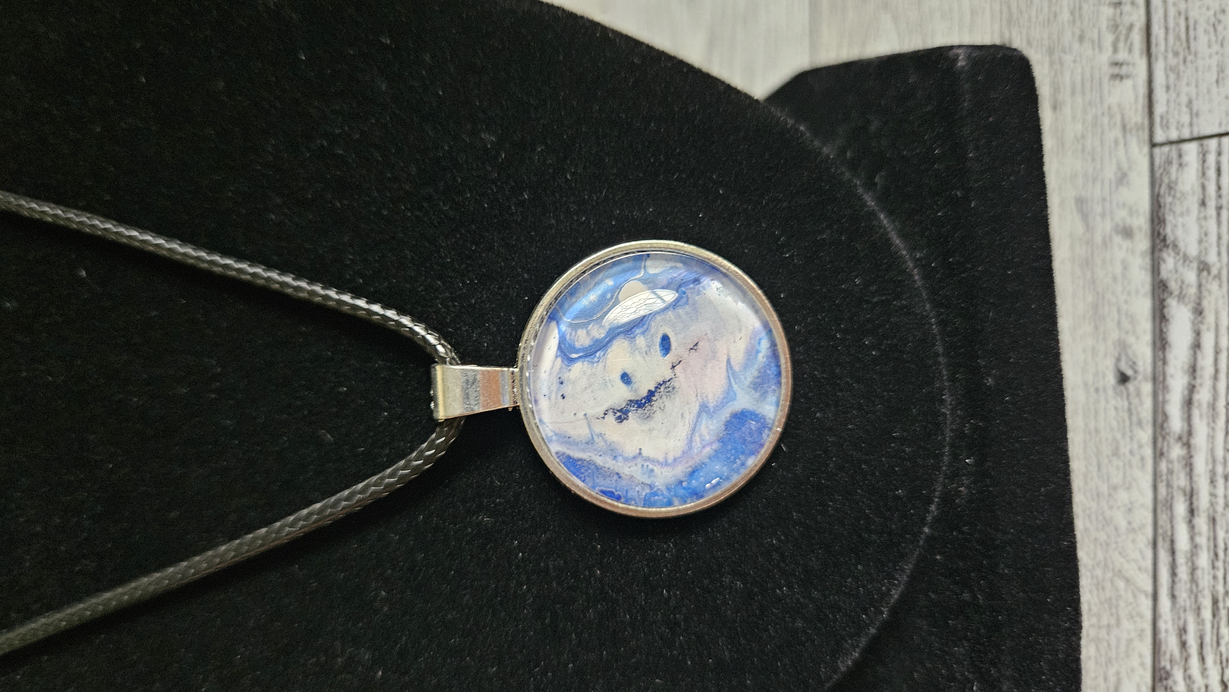 Blue Pendant Necklace