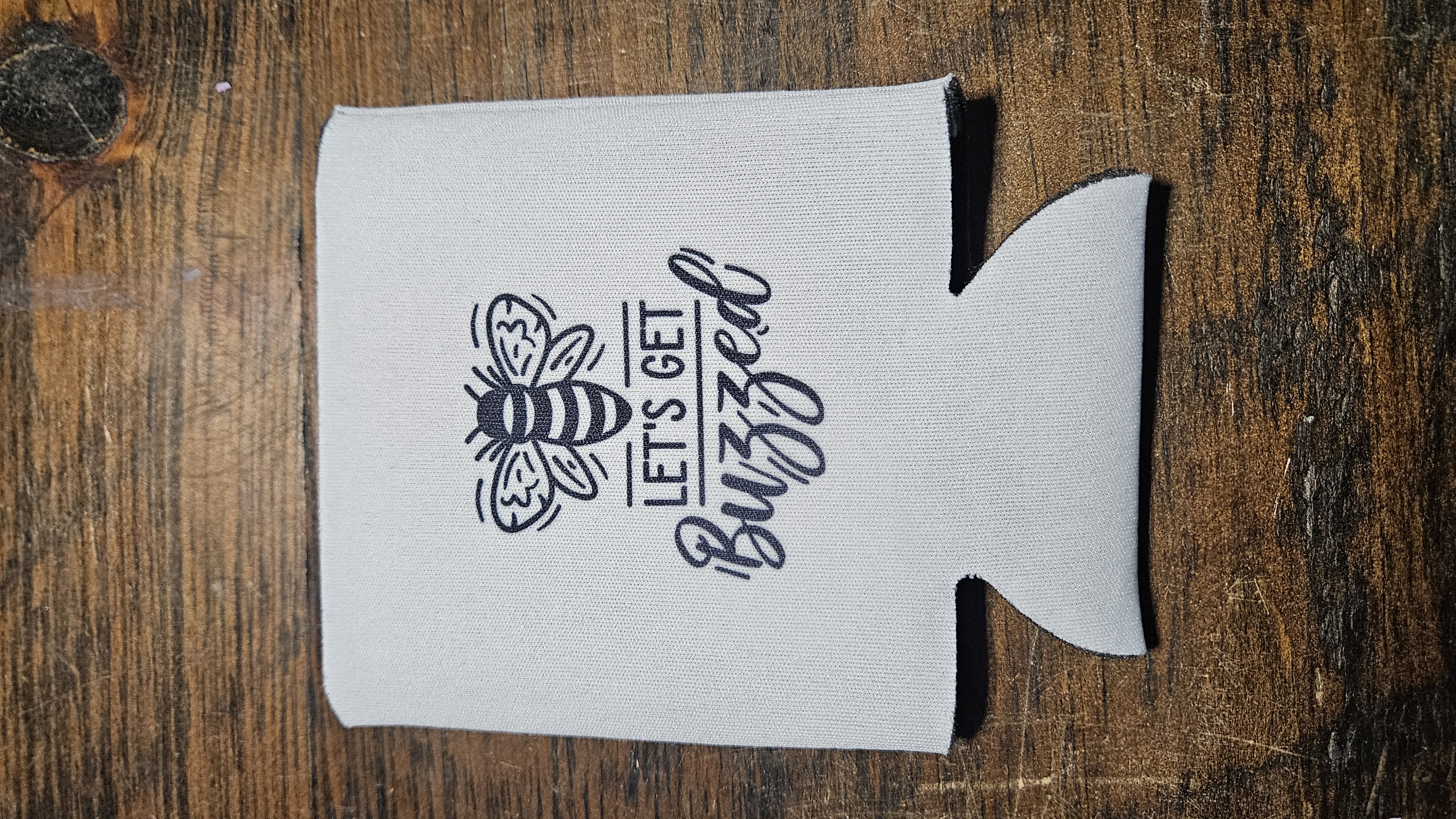 Bee-themed Drink Koozie