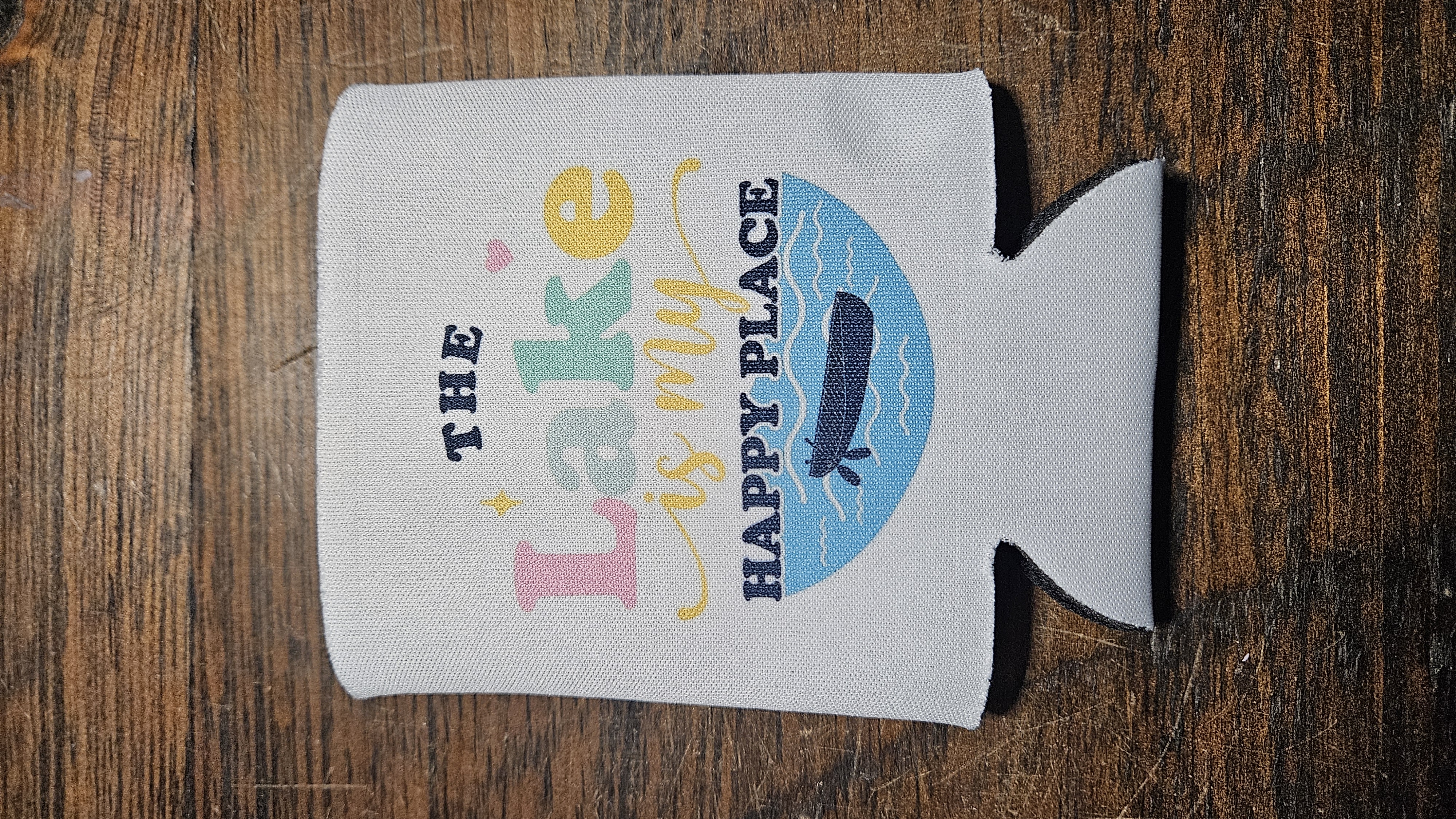 Lake-Themed Can koozie