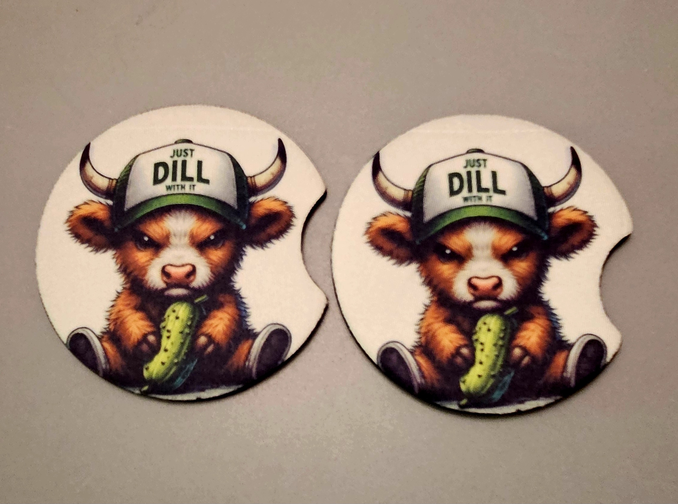 Cow Car Coasters