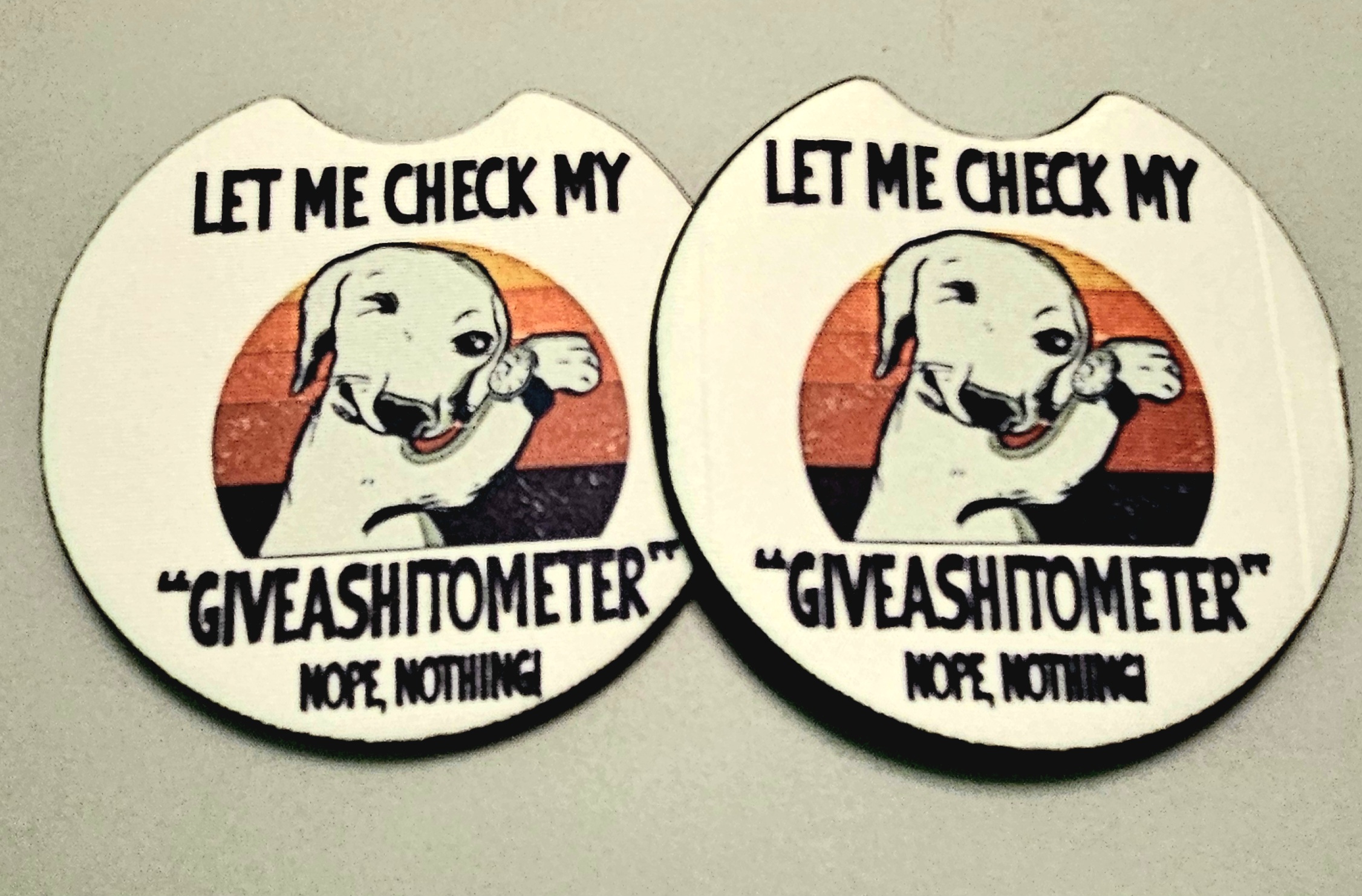 Funny Car Coasters Set