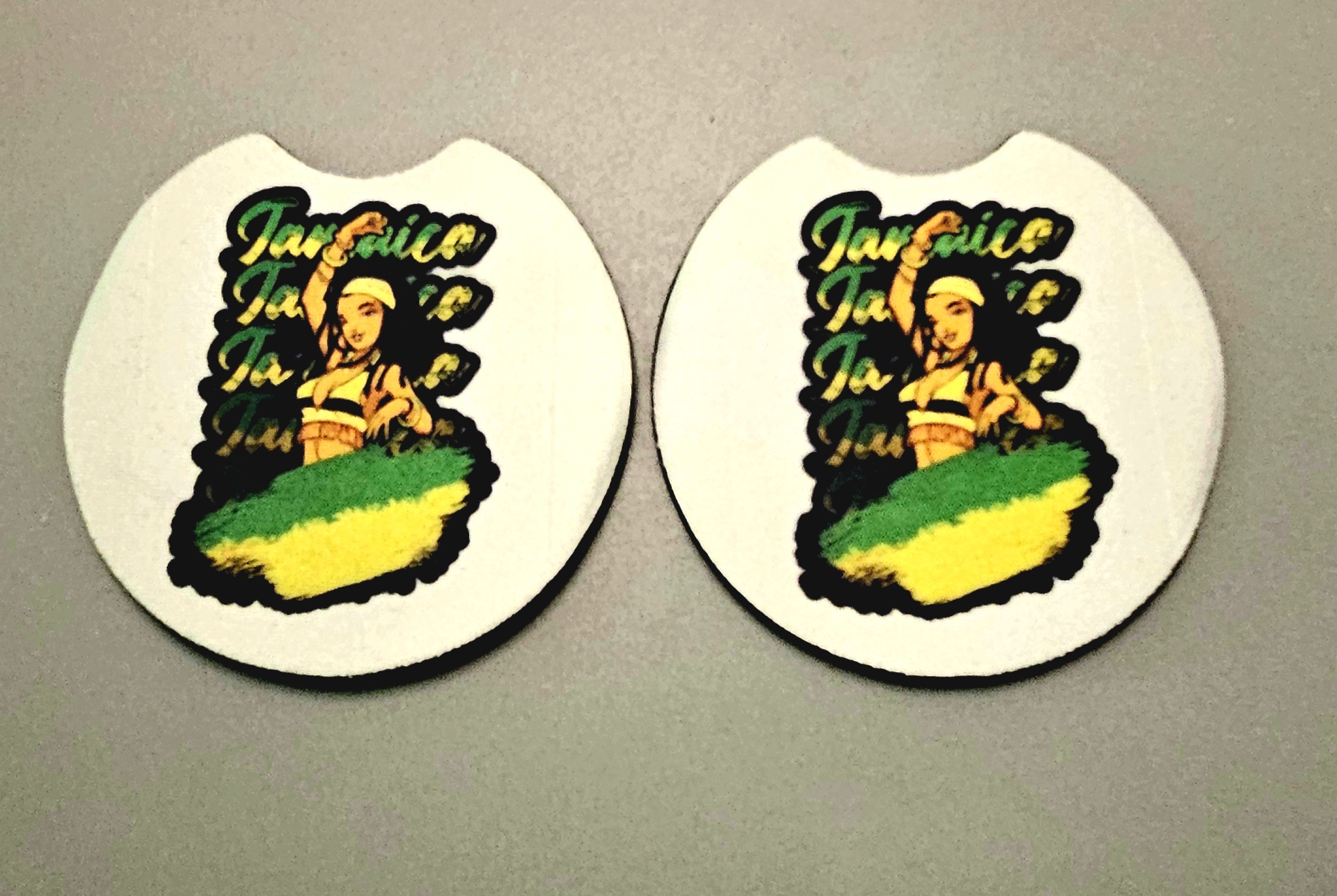 Jamaican Car Coasters