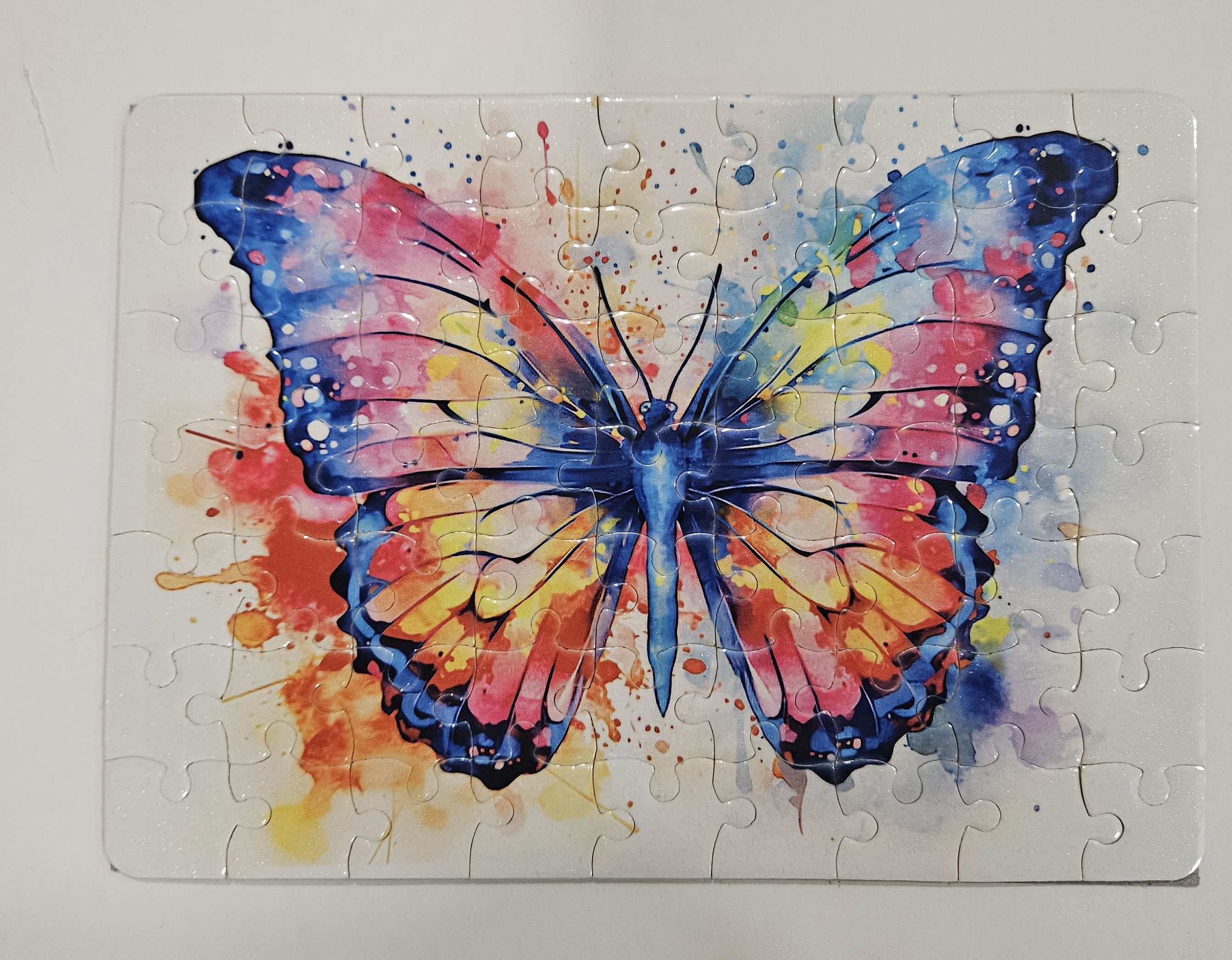 Colorful Butterfly Puzzle