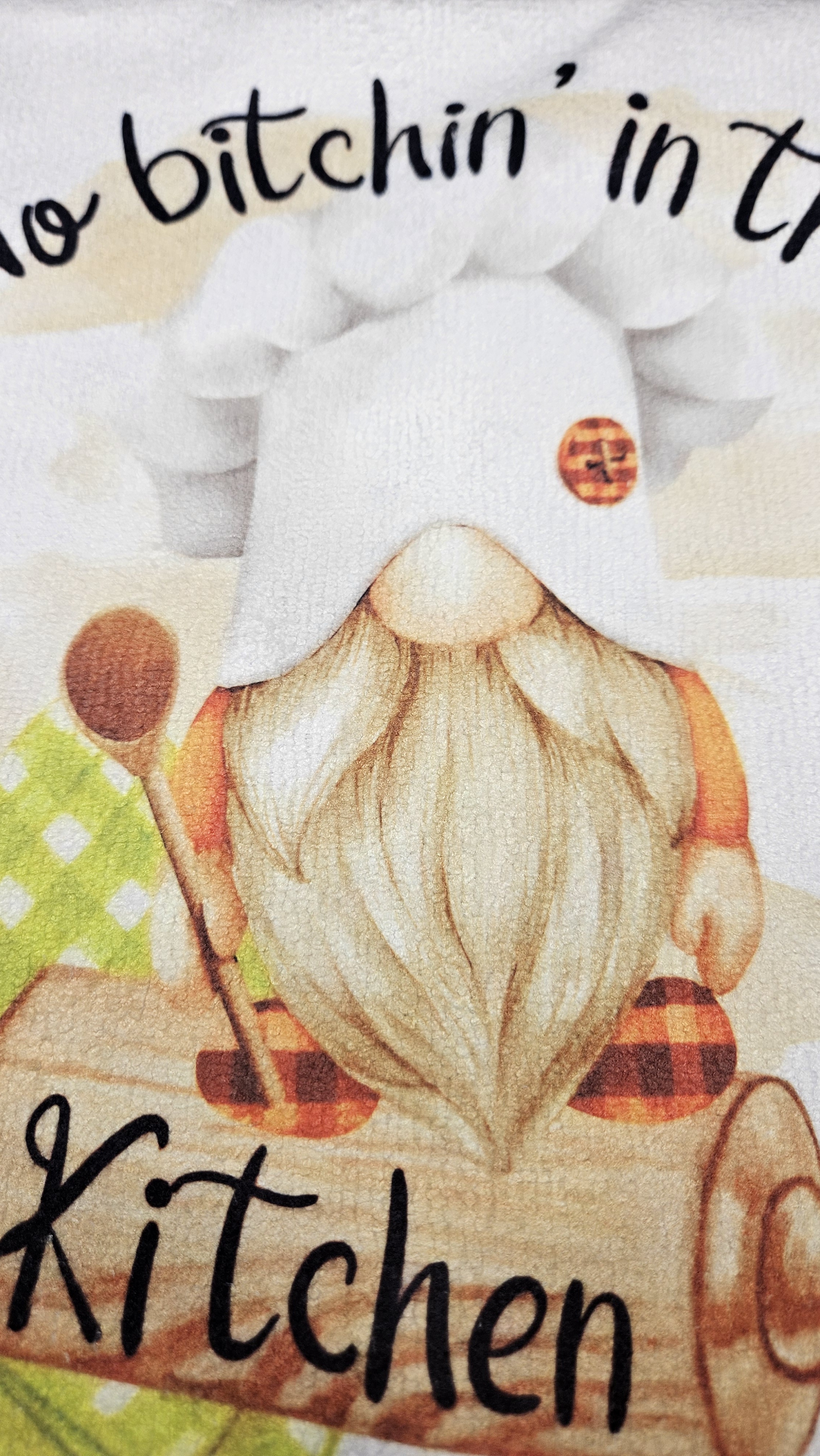 Kitchen Towel with Chef Design