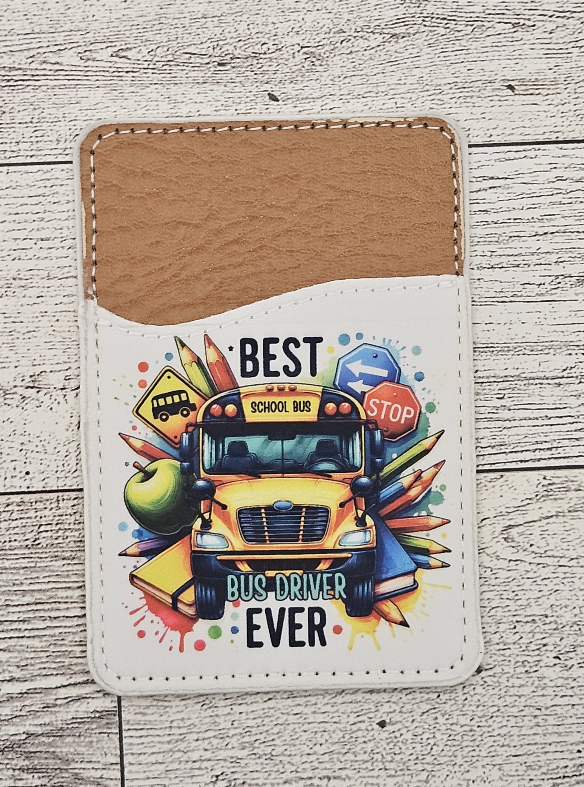 School Bus Driver Card Holder