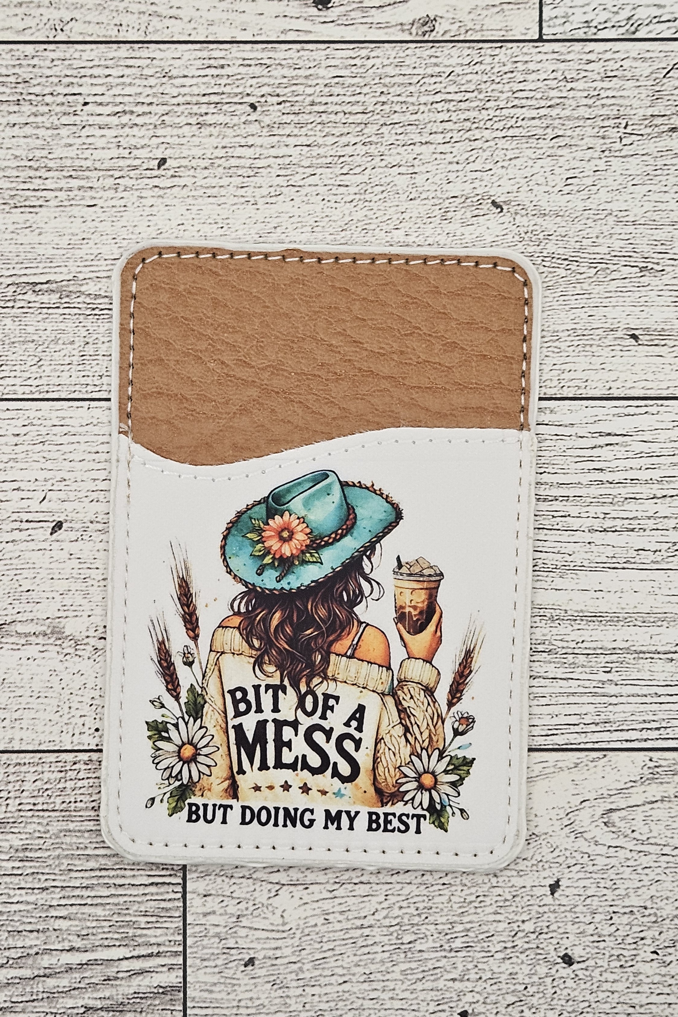 Leather Card Holder phone accessory