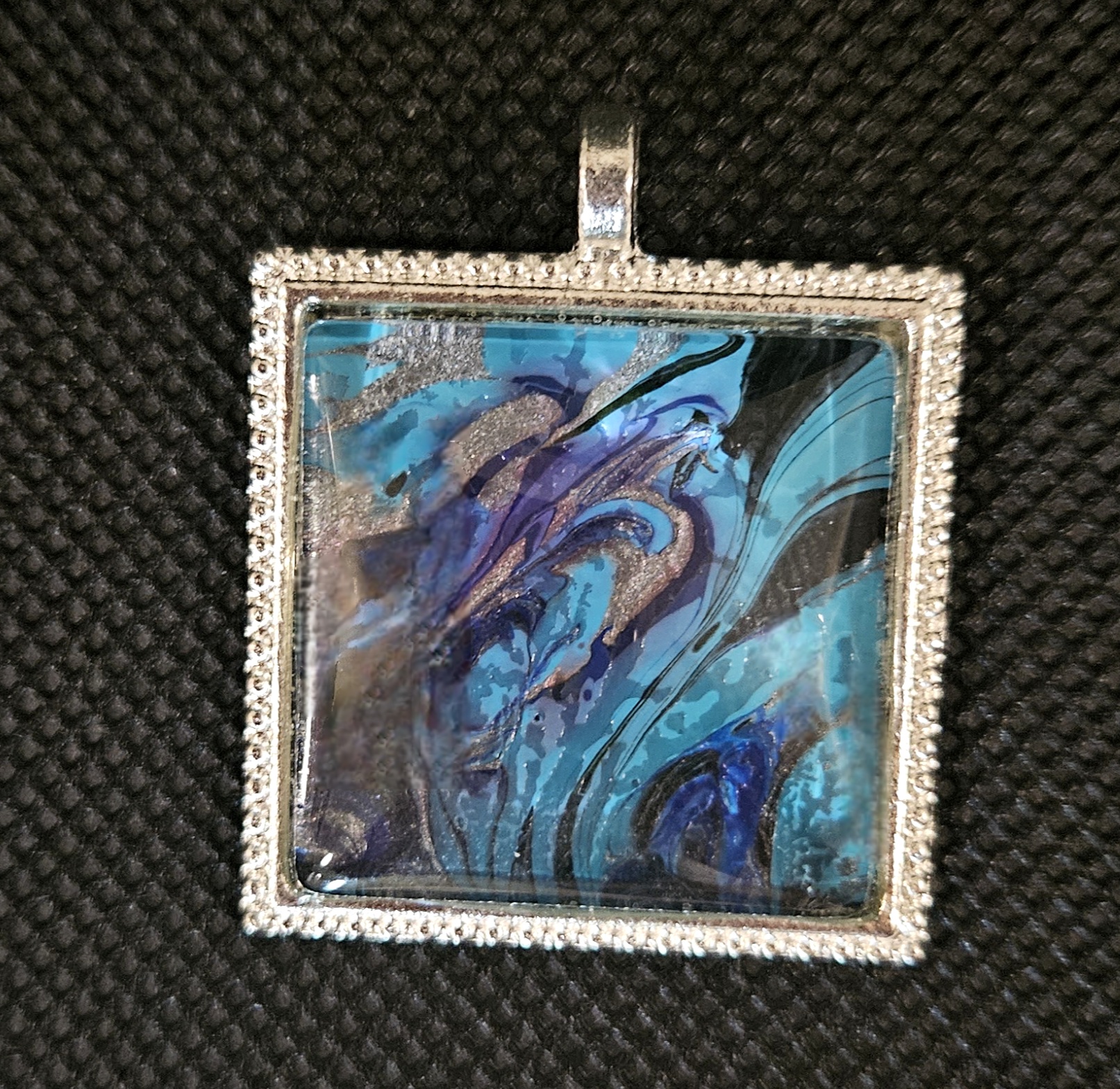 Square Glass Pendant