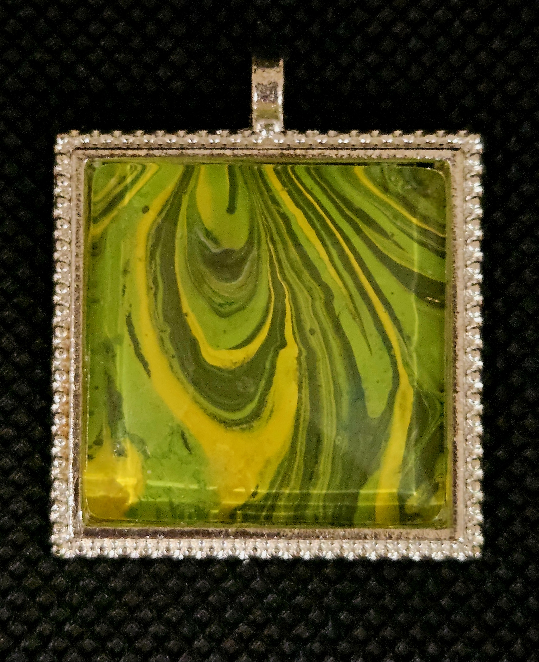 Green Swirl Pendant