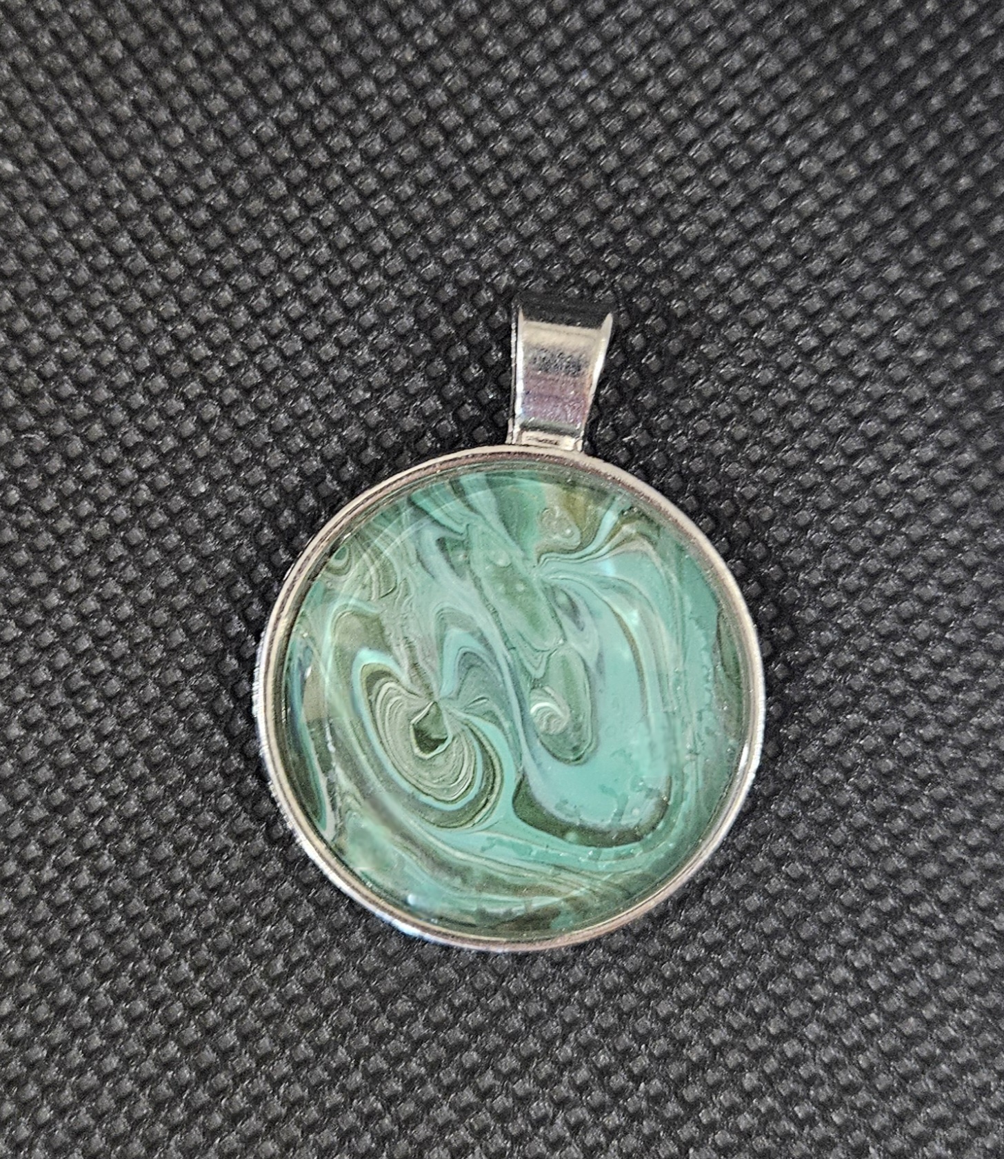 Green Swirl Pendant