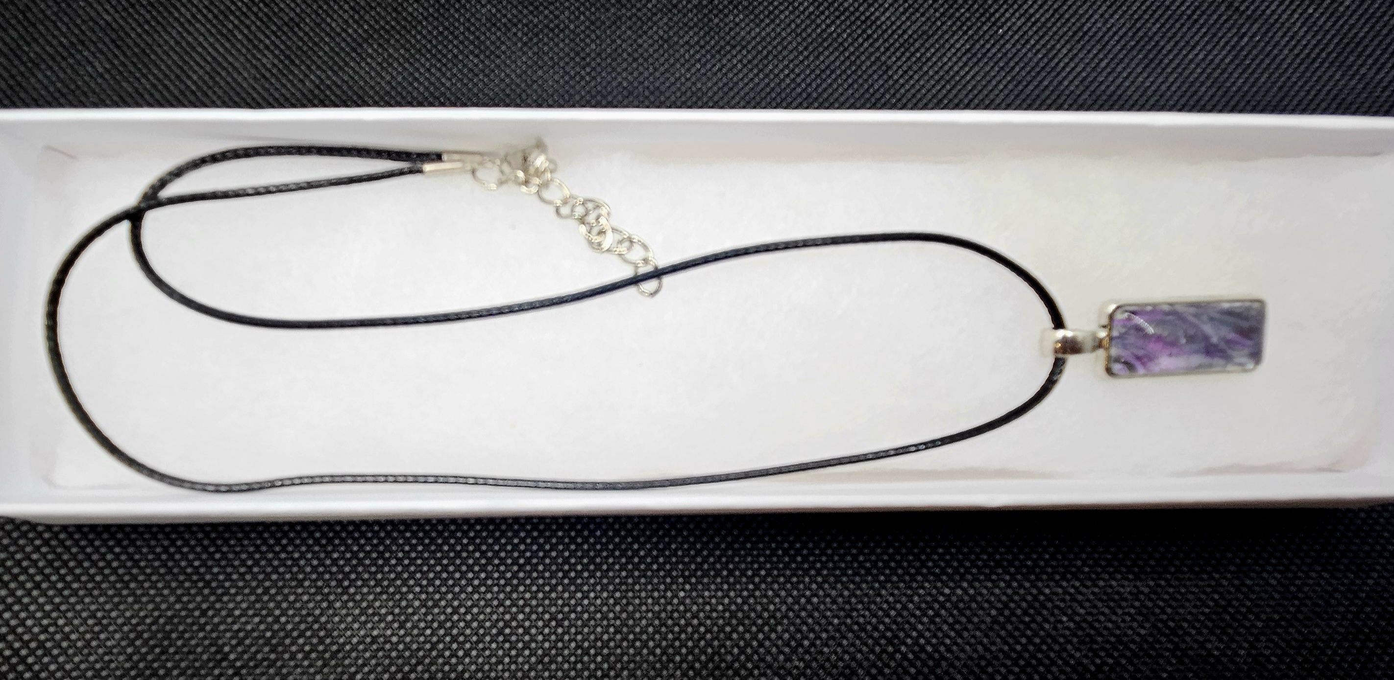 Amethyst Pendant Necklace