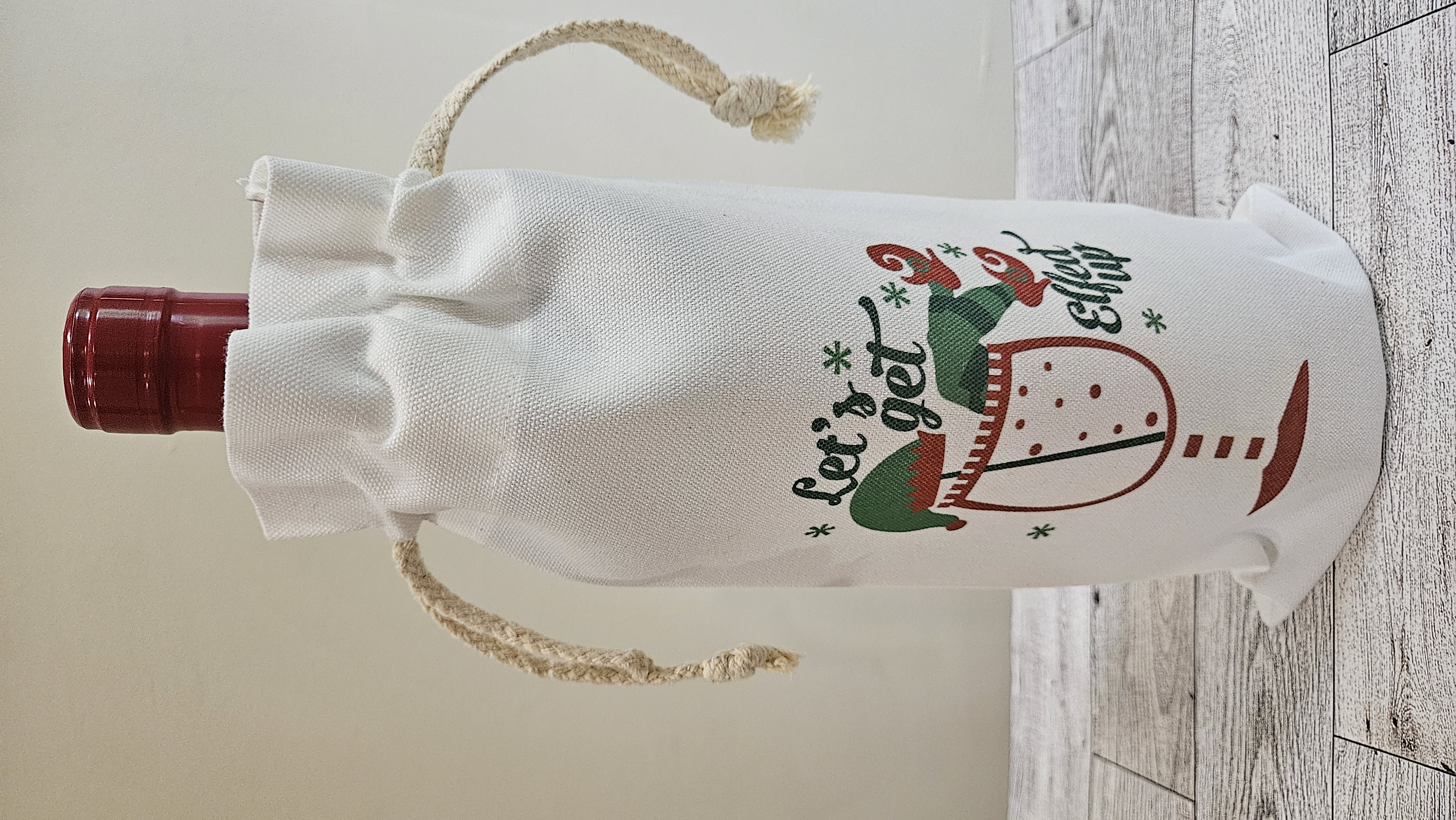 Holiday Wine bags