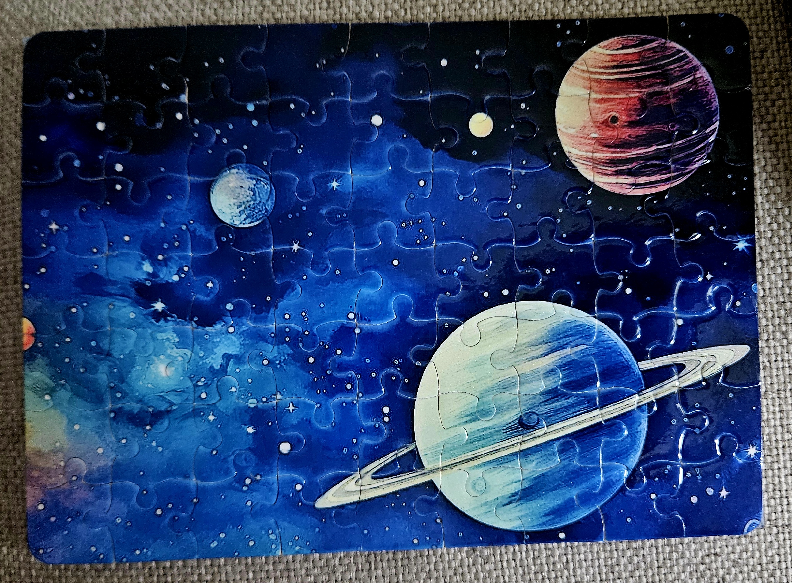 Space-Themed Jigsaw Puzzle