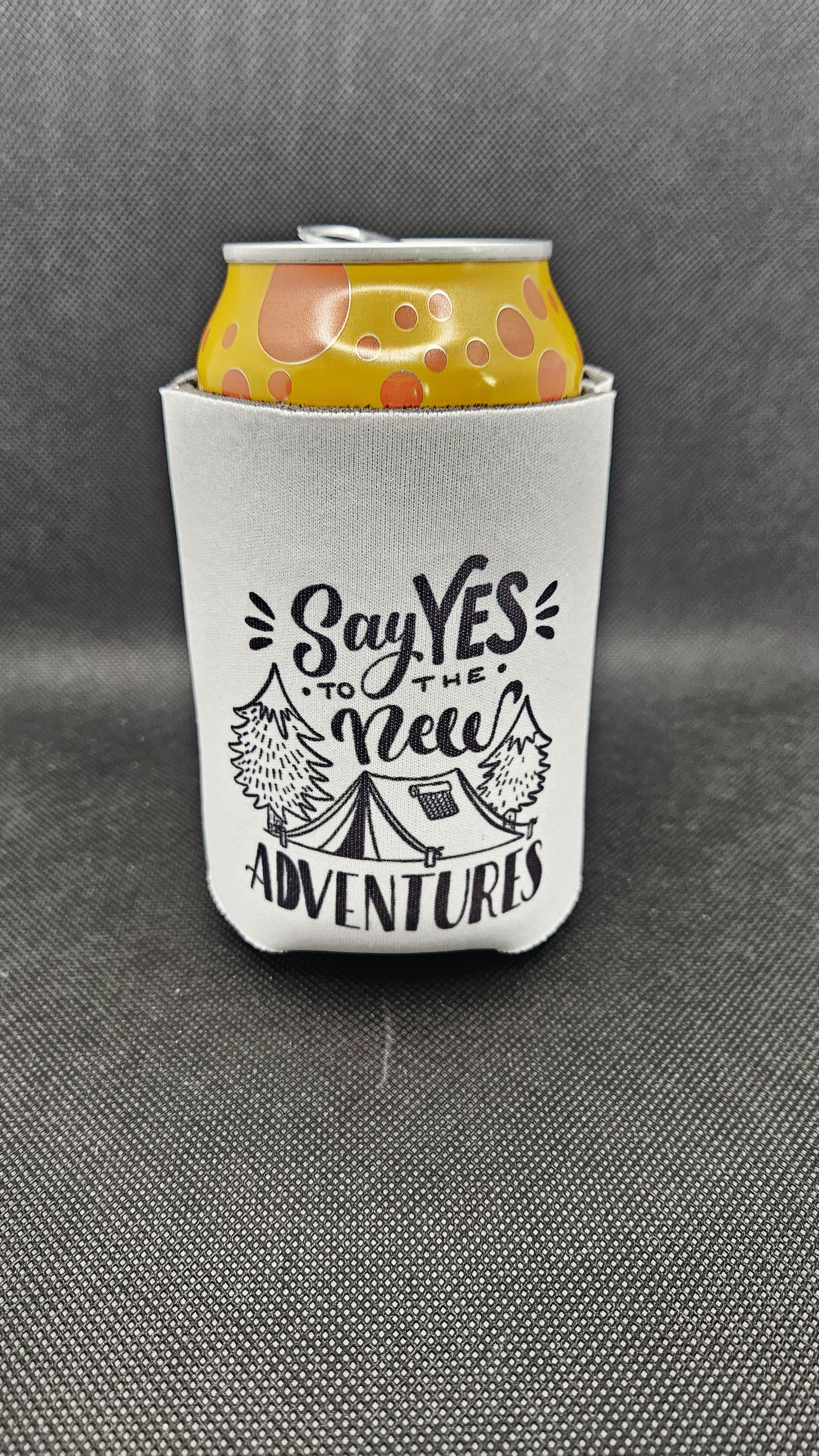 Adventure-themed Koozie