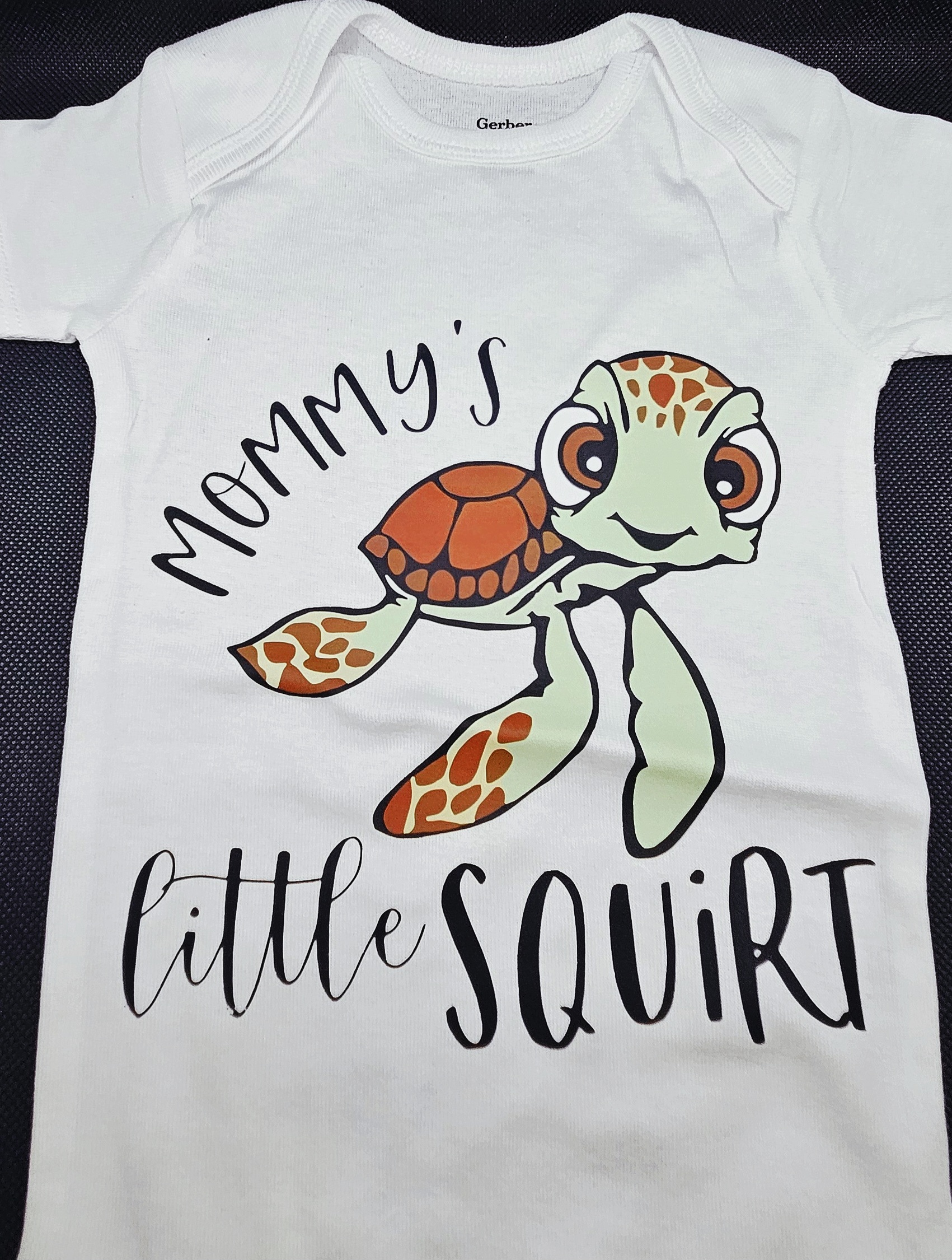Mommy's Little Squirt Baby Onesie
