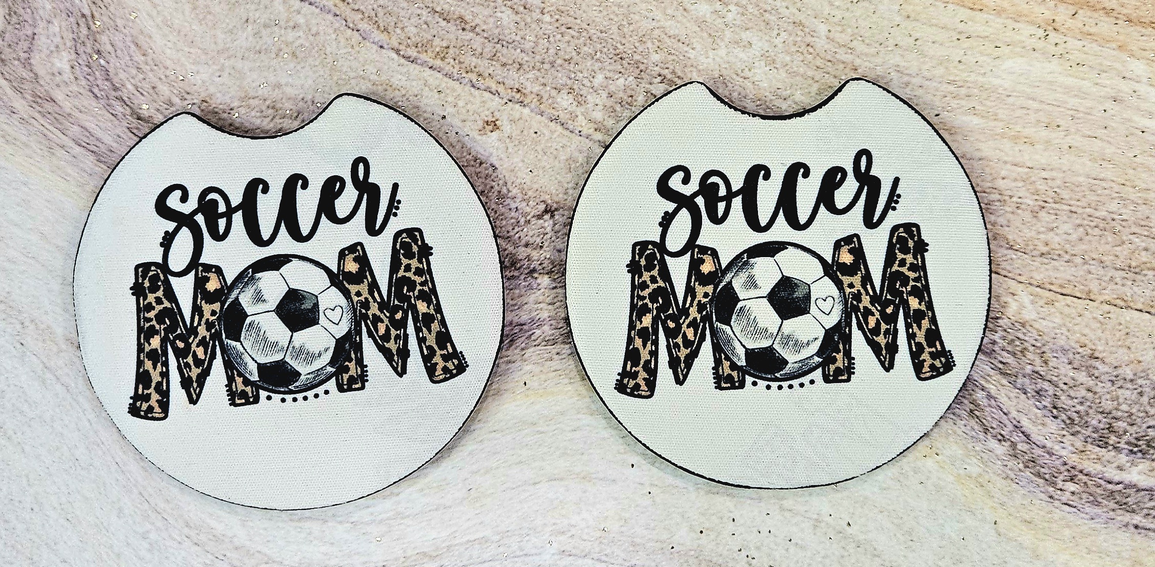 Soccer Mom Car Coasters