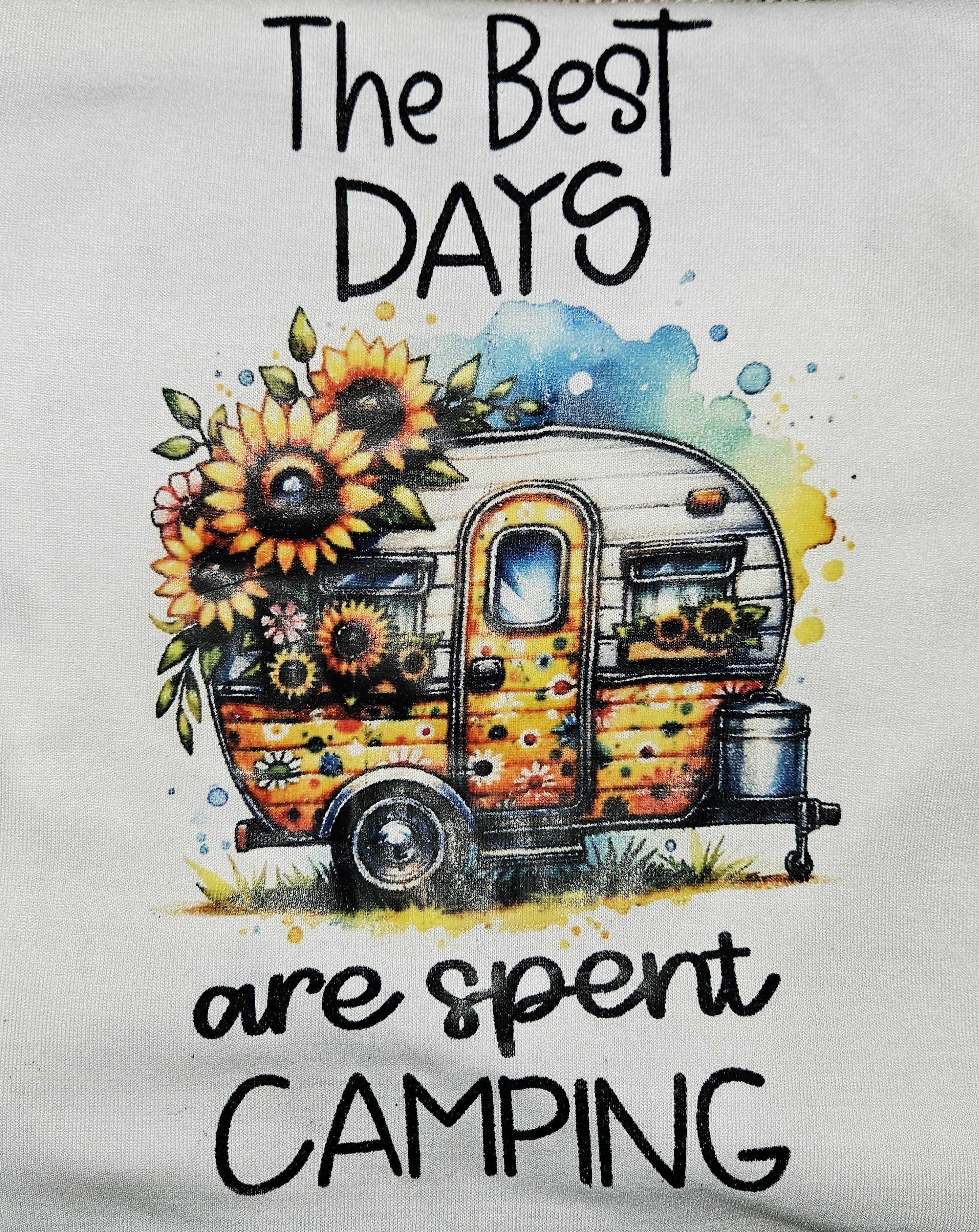 Sunflower Camping T-shirt