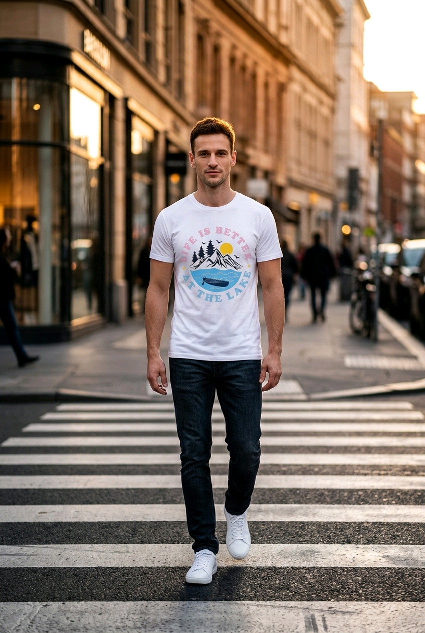 Lake Life Graphic T-Shirt