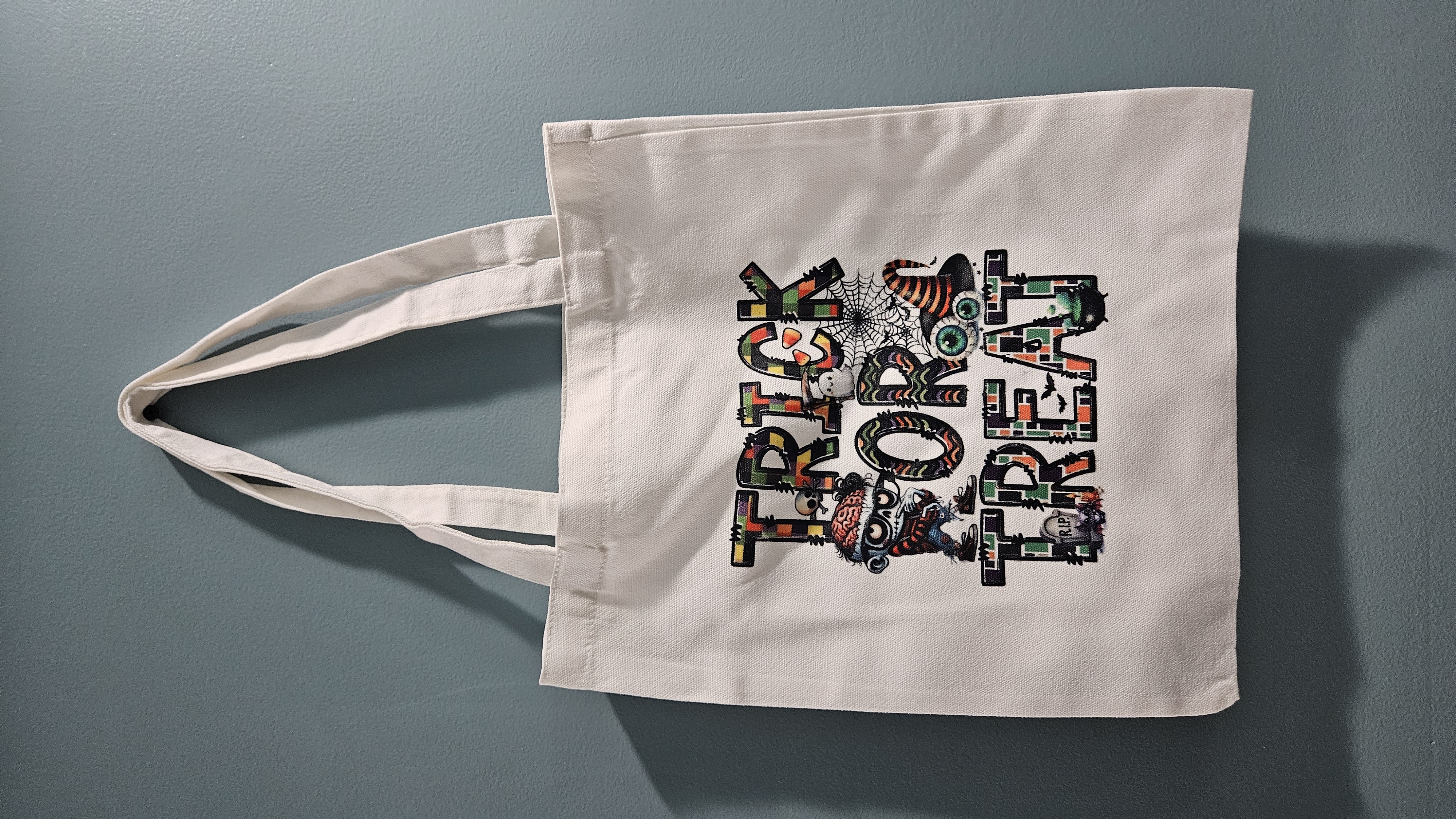 Trick or Treat Canvas Tote Bag