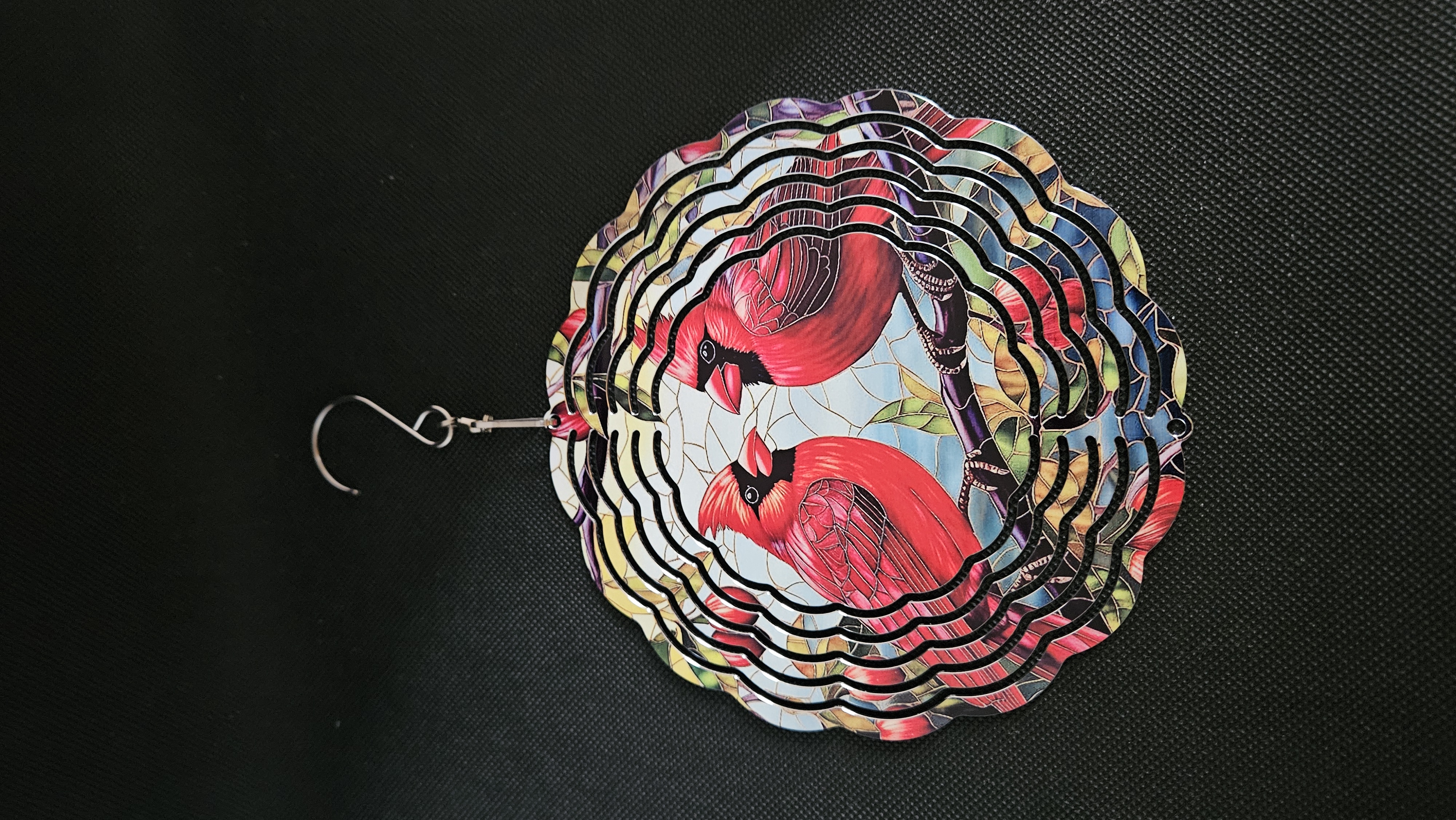 Cardinal Wind Spinner