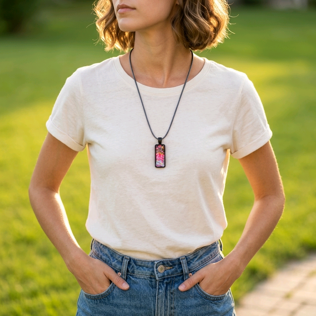 Colorful Pendant Necklace