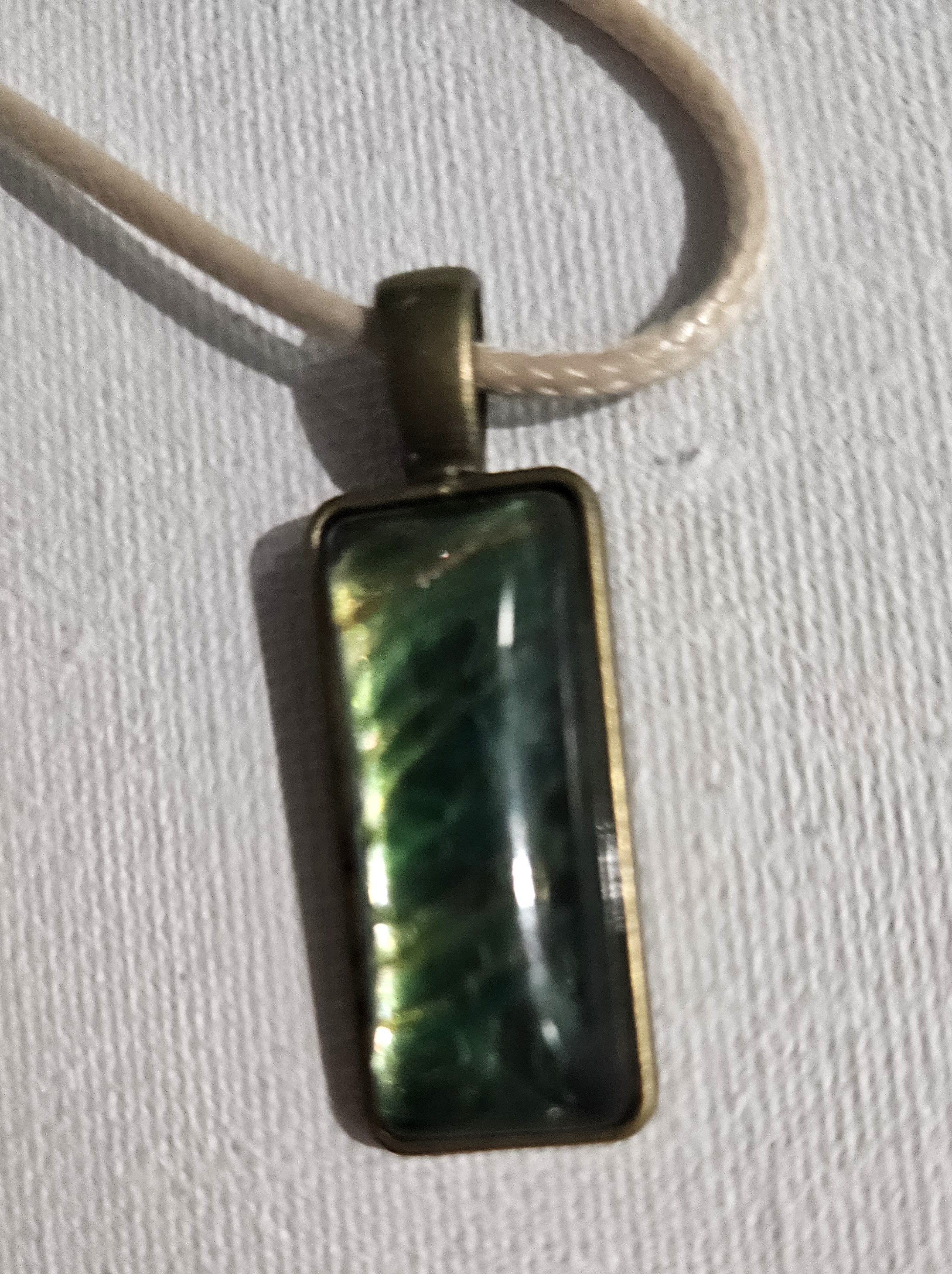 Elegant Green Pendant Necklace