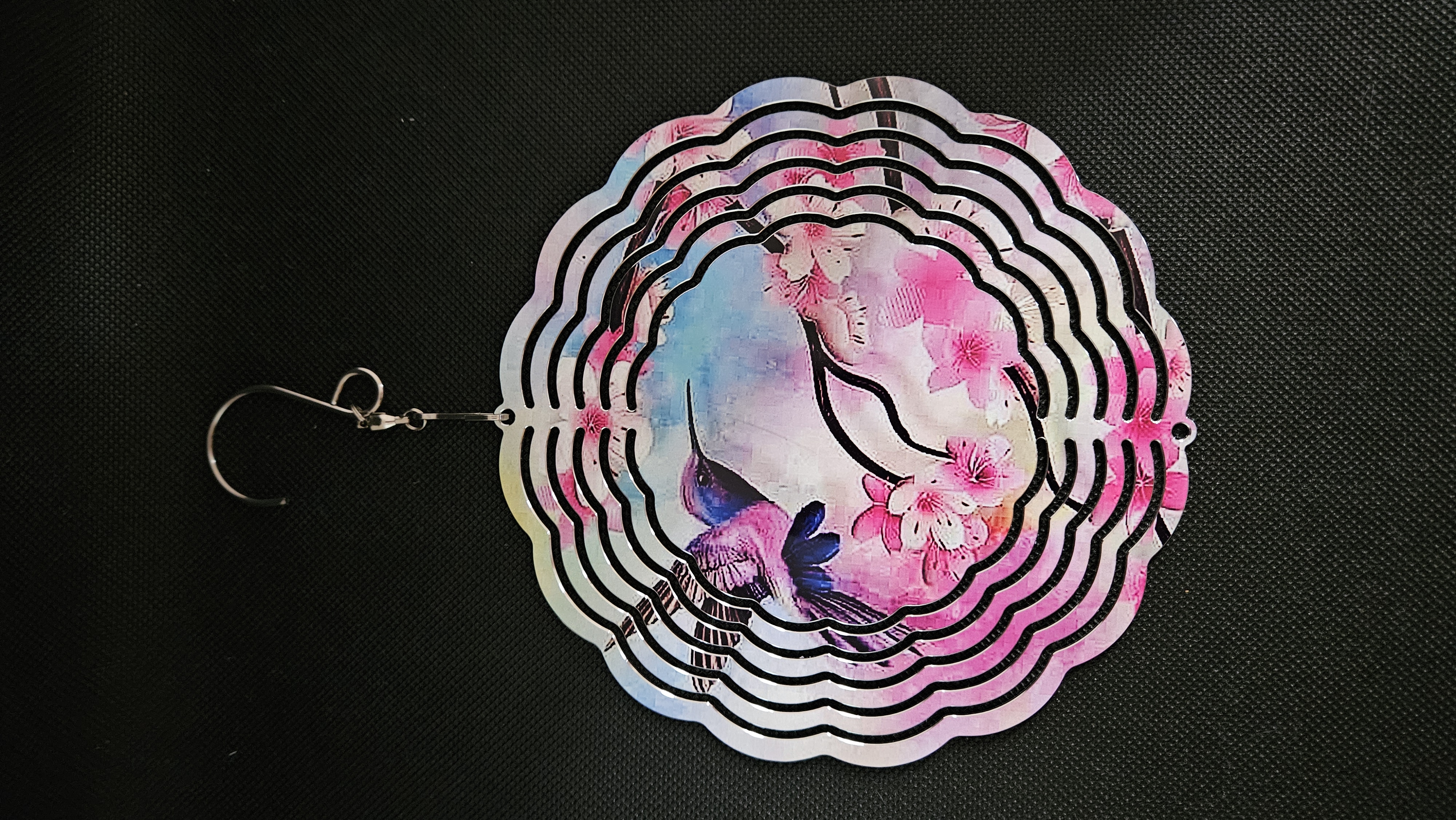 Decorative Humming Bird Wind Spinner