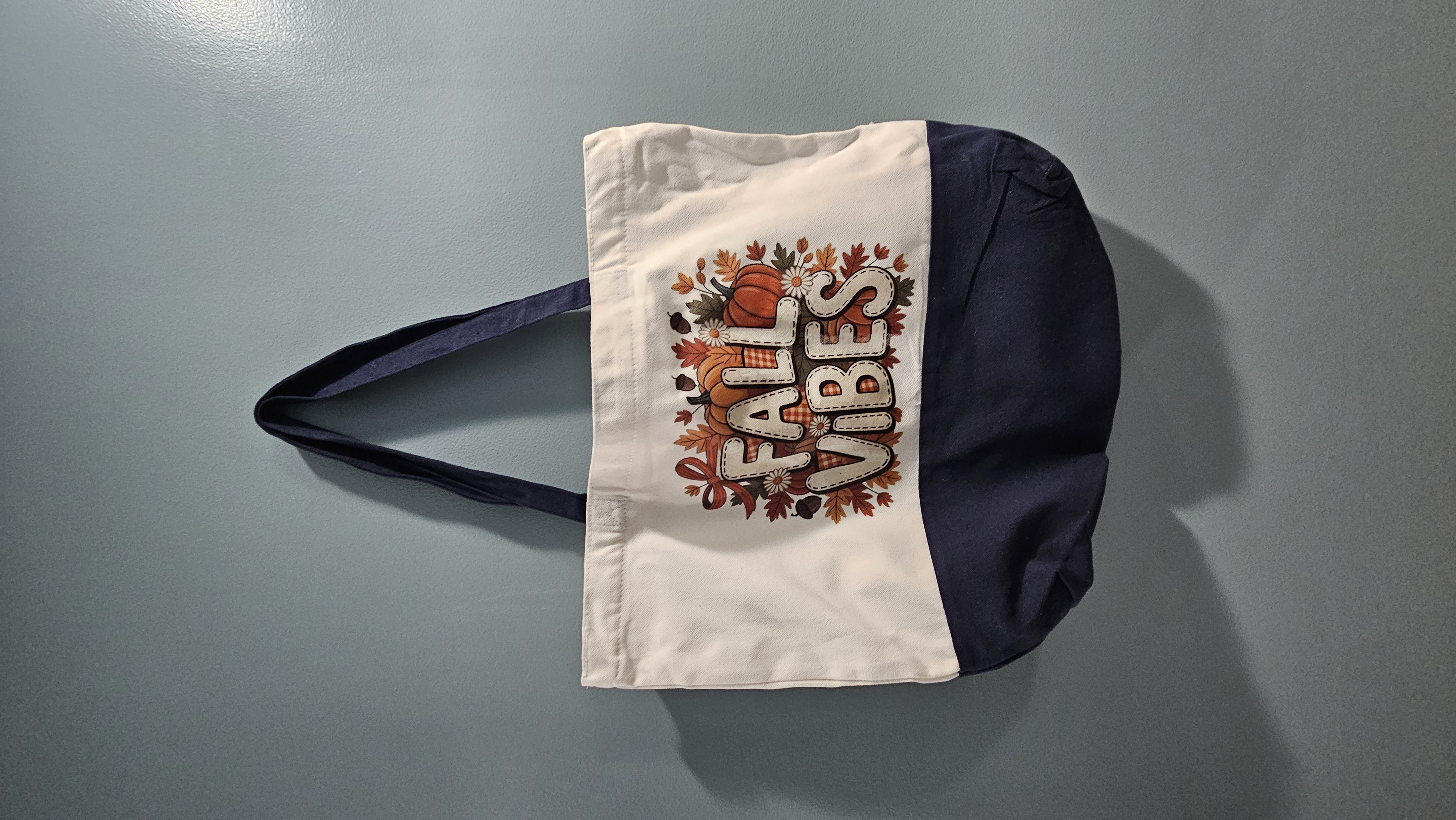 Fall Vibes Canvas Tote Bag