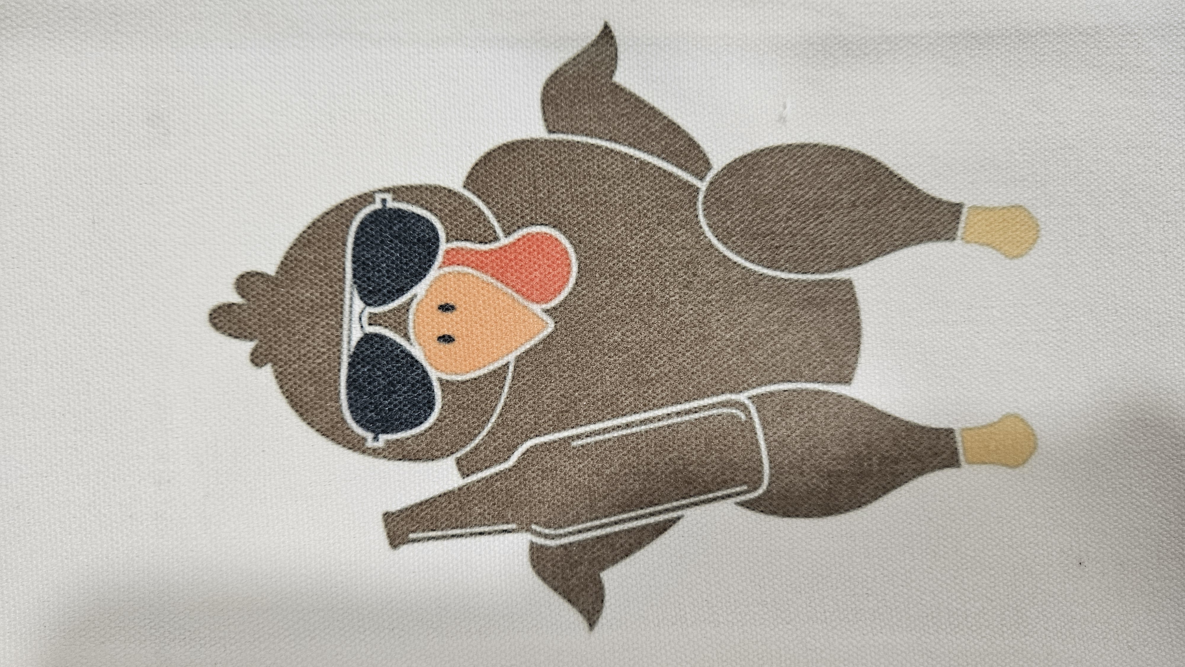 Wine Bag with Turkey Design