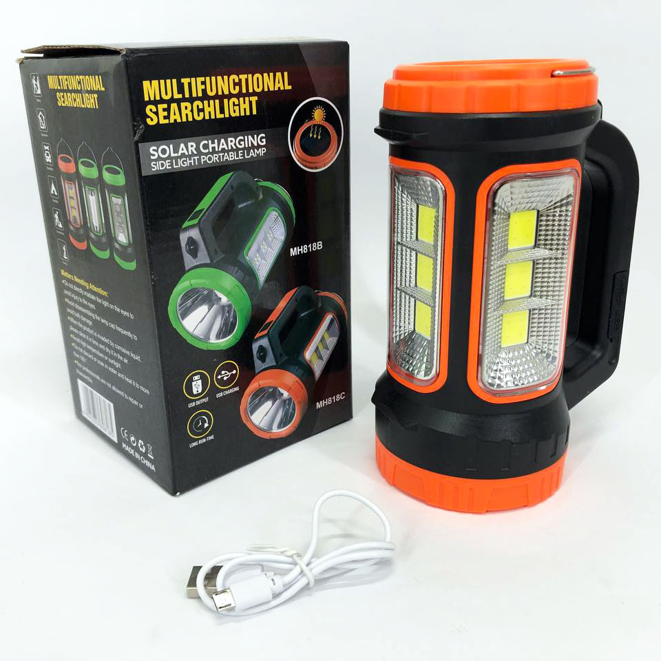 Кемпінговий ліхтар XBL 818C-3W+COB