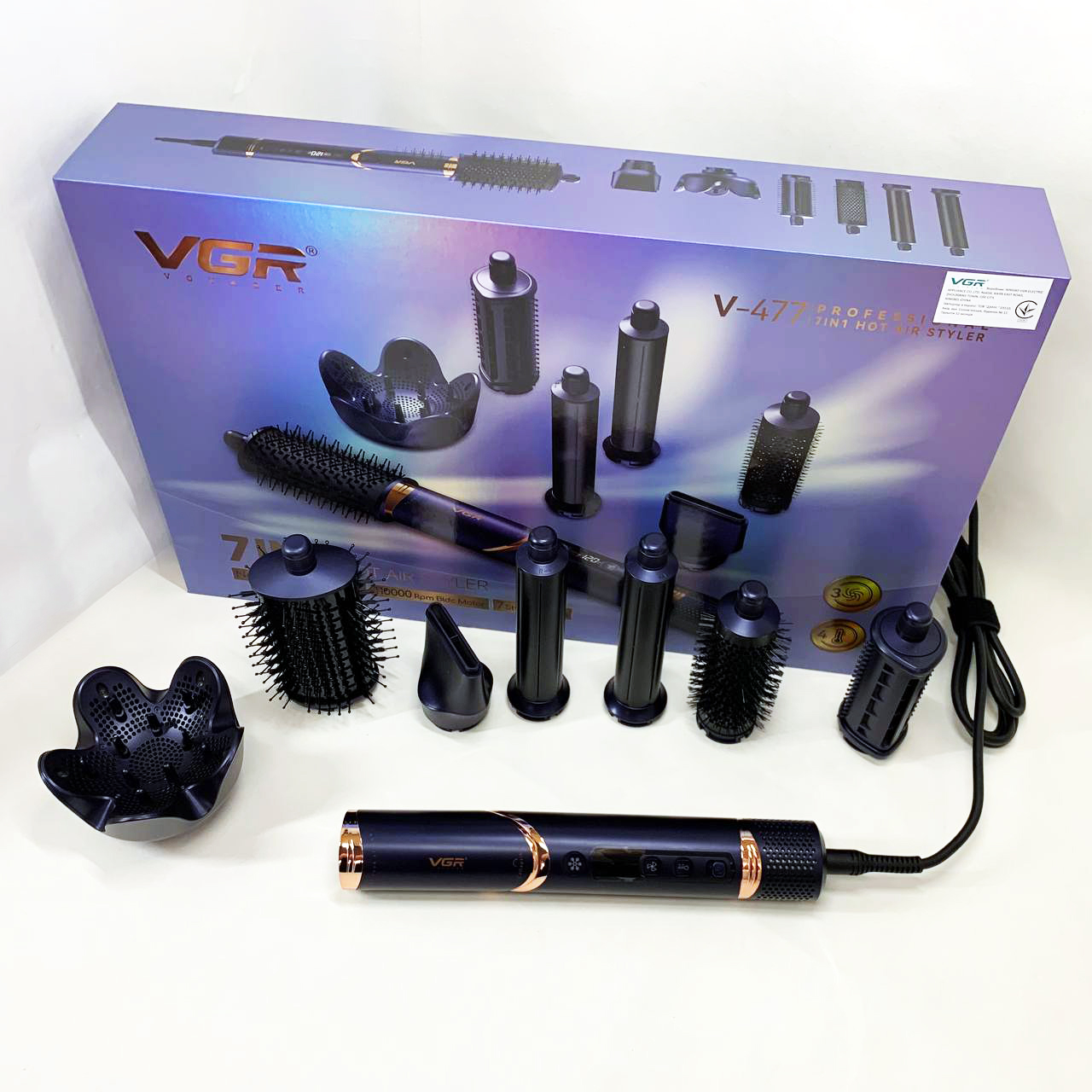 Фен-стайлер для волос 7в1 VGR V-477