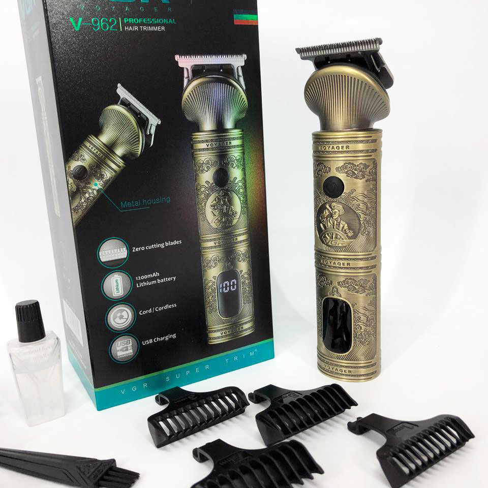 Акумуляторна машинка для стрижки волосся VGR V-962