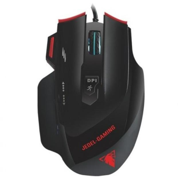 Ігрова дротова комп’ютерна миша JEDEL GM1070 Black