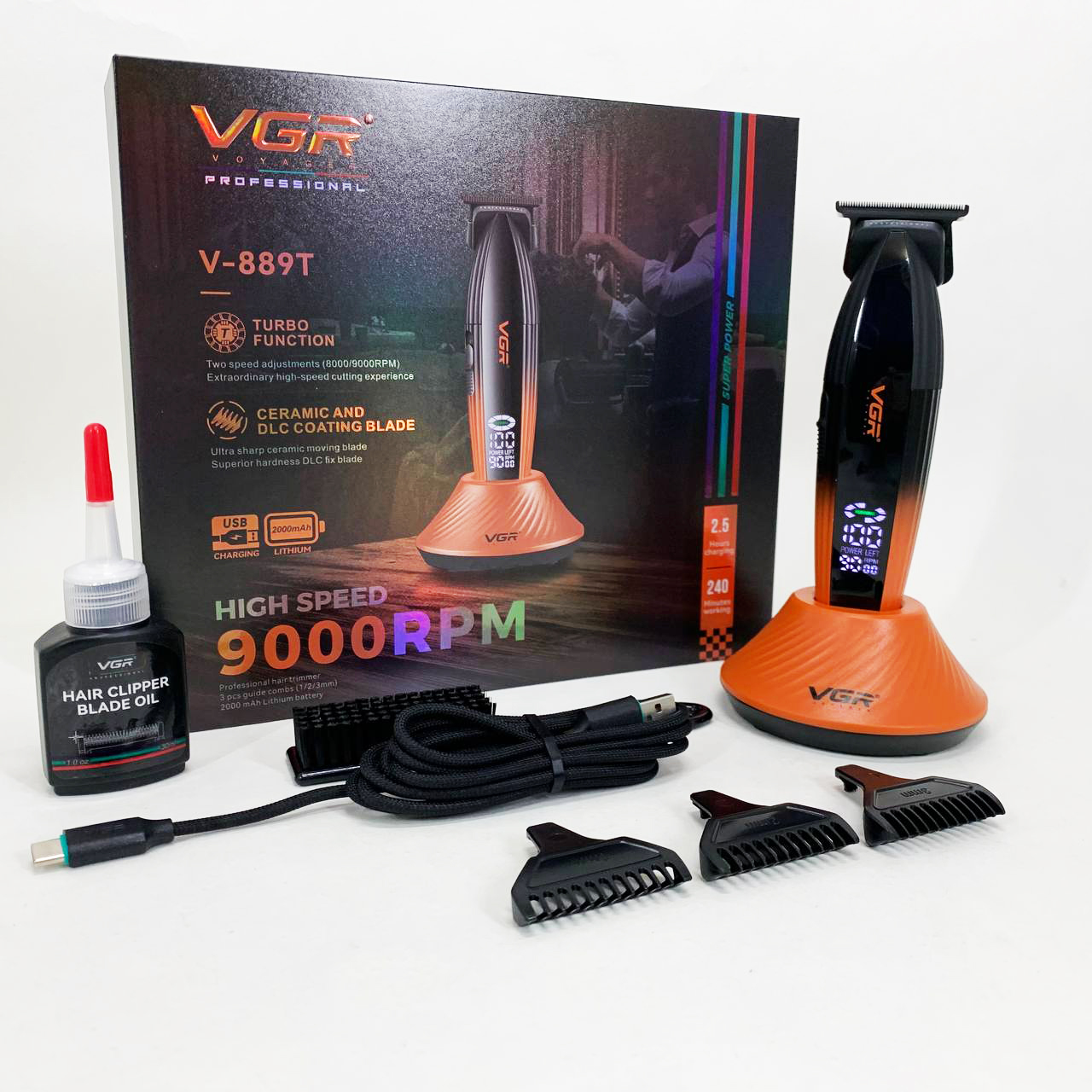 Машинка для стрижки VGR V-889T