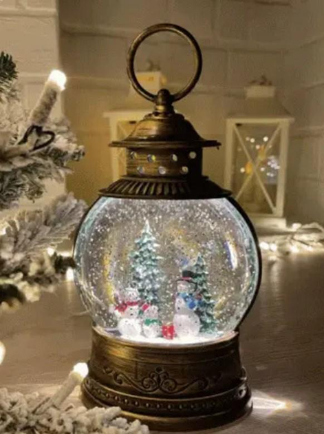 Нічник новорічний XMAS D16S “Сніговики”