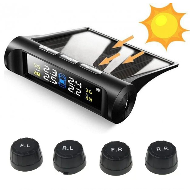 Система контролю тиску в шинах TPMS ЖК TY02-W