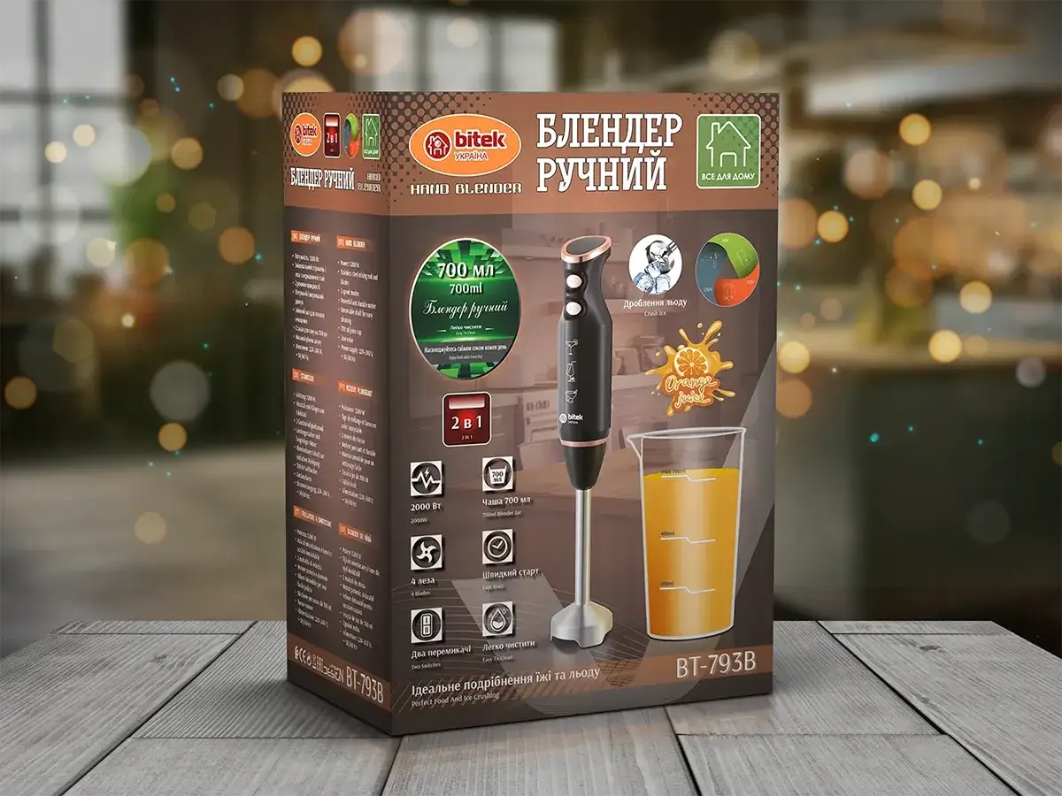 Блендер ручний BITEK BT-793B