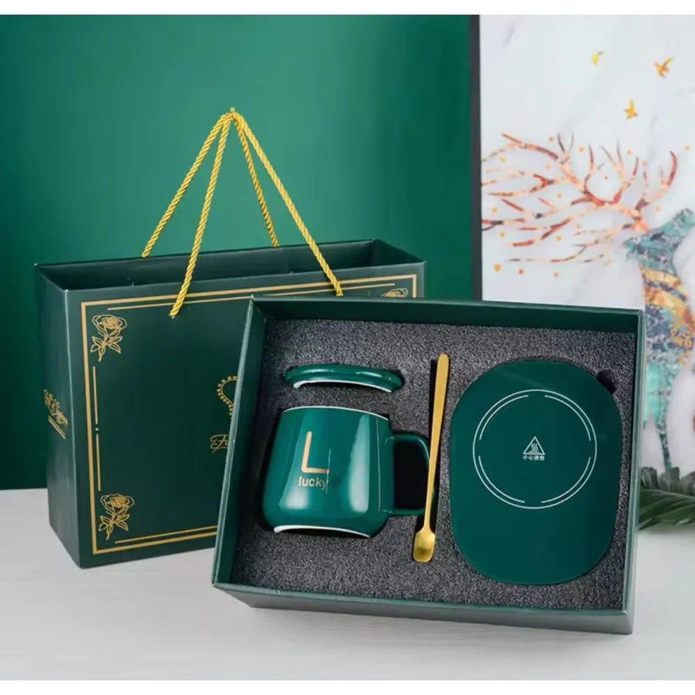 Чашка з підігрівом Подарунковий набір Lucky