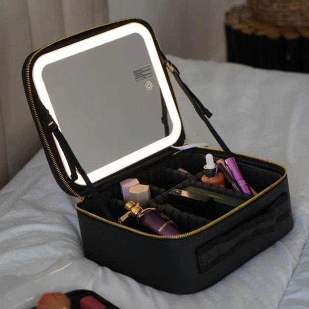 Портативна косметичка органайзер дорожній бьюті кейс